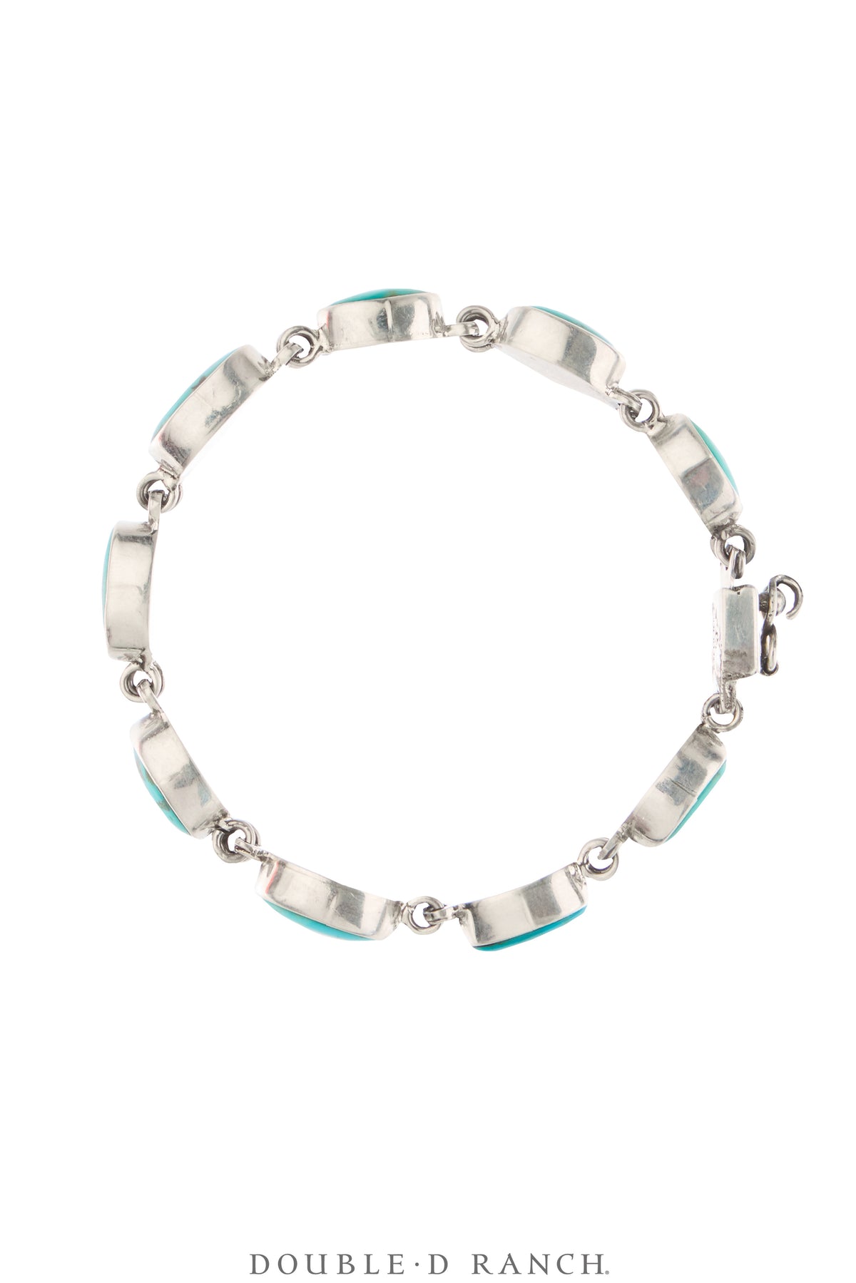 Bracelet, Federico, Chain Inlay, Turquoise, Hallmark, Contemporary, 4127