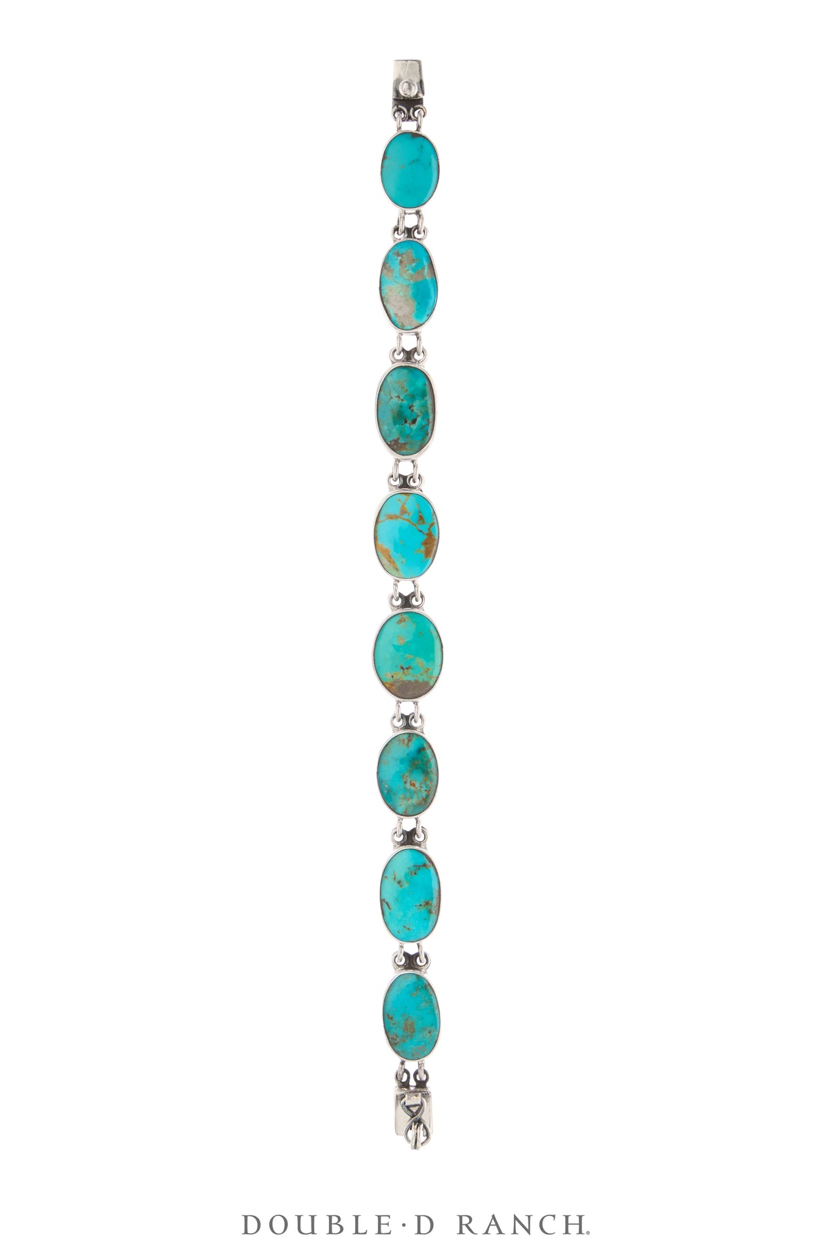 Bracelet, Federico, Chain Inlay, Turquoise, Hallmark, Contemporary, 4128