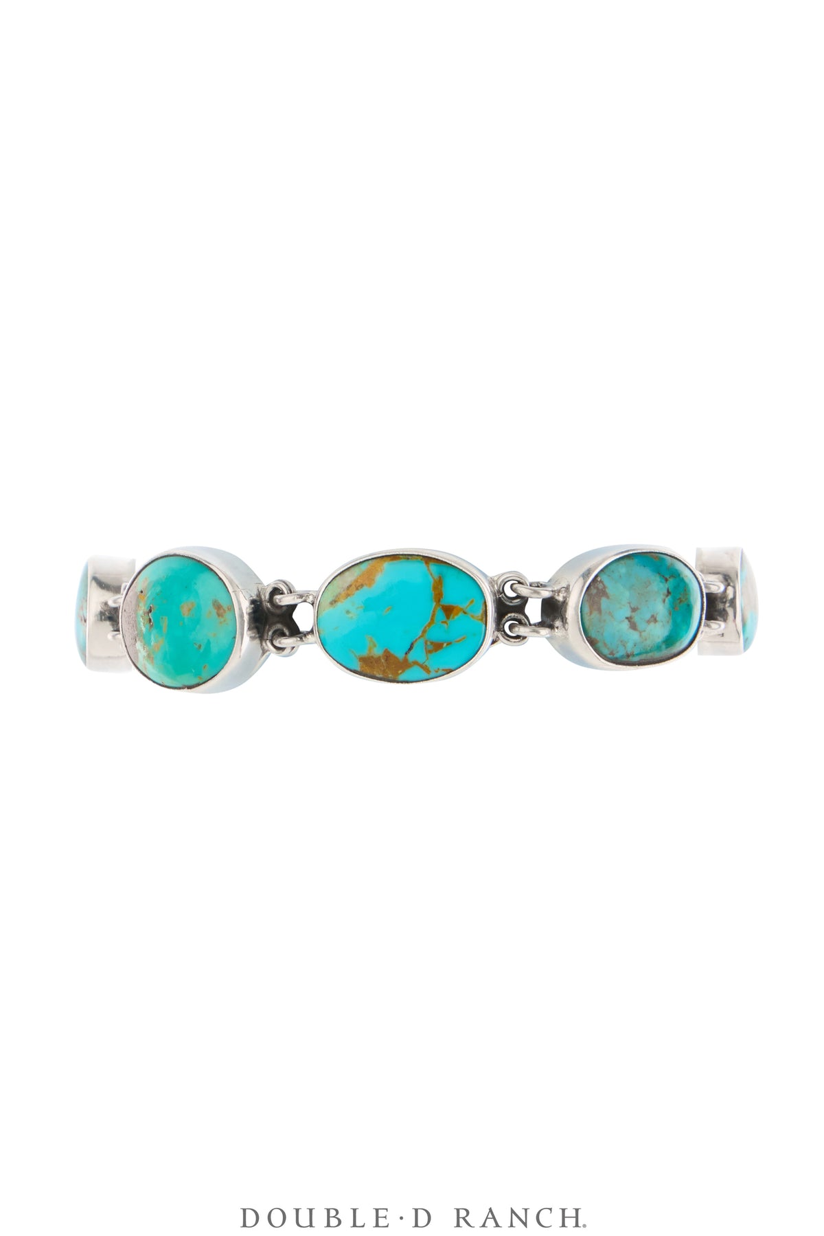Bracelet, Federico, Chain Inlay, Turquoise, Hallmark, Contemporary, 4128