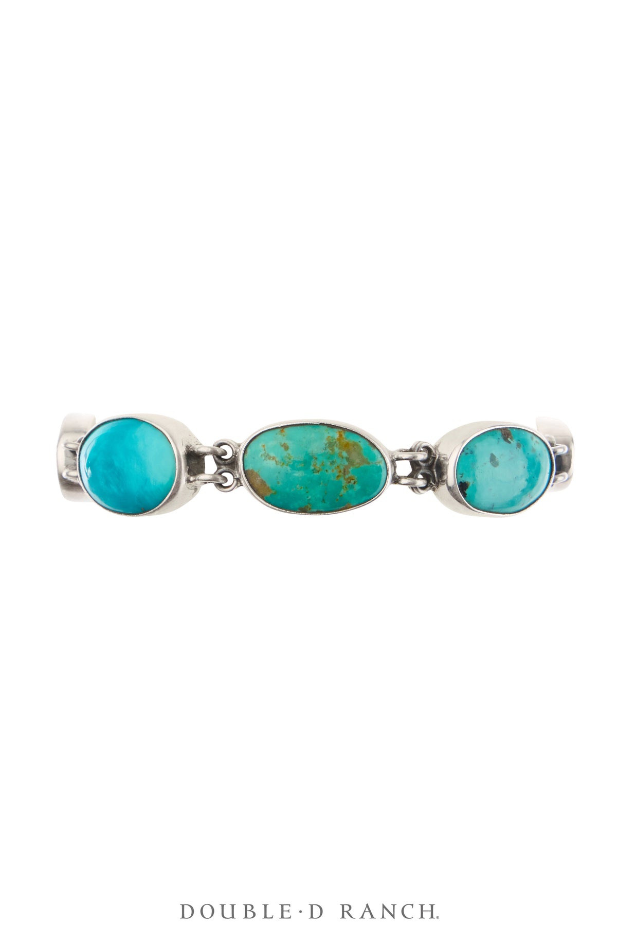 Bracelet, Federico, Chain Inlay, Turquoise, Hallmark, Contemporary, 4129