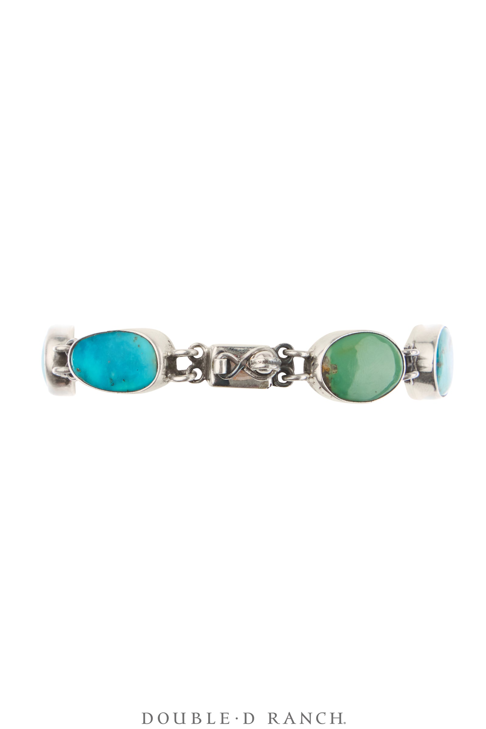 Bracelet, Federico, Chain Inlay, Turquoise, Hallmark, Contemporary, 4129