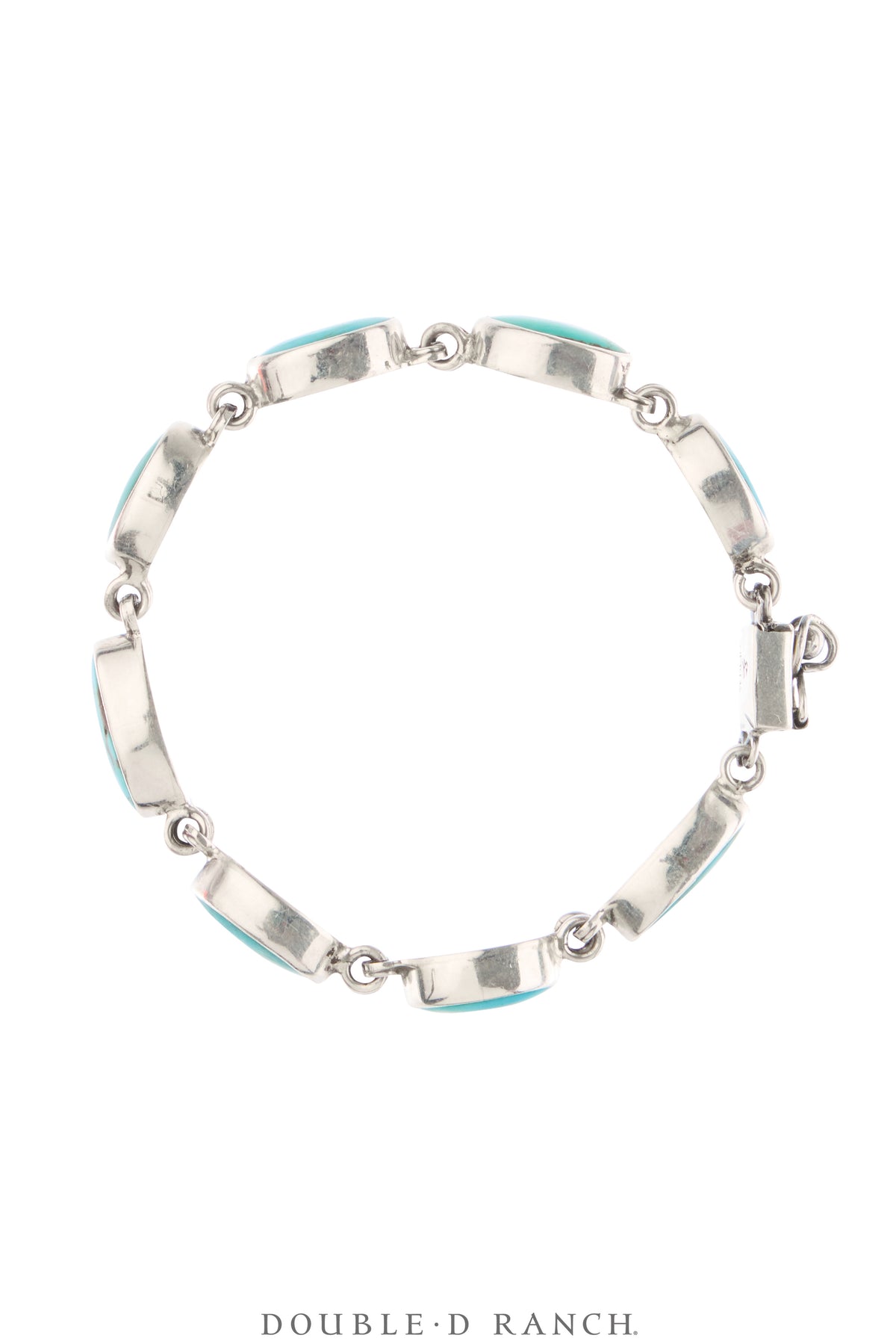 Bracelet, Federico, Chain Inlay, Turquoise, Hallmark, Contemporary, 4130