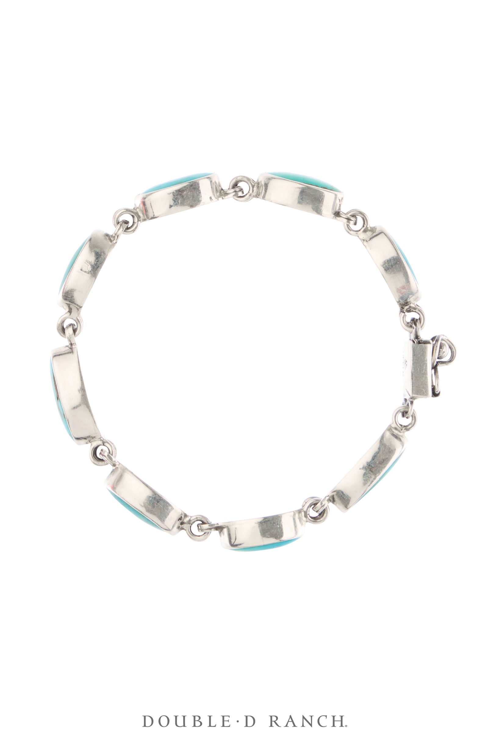 Bracelet, Federico, Chain Inlay, Turquoise, Hallmark, Contemporary, 4130