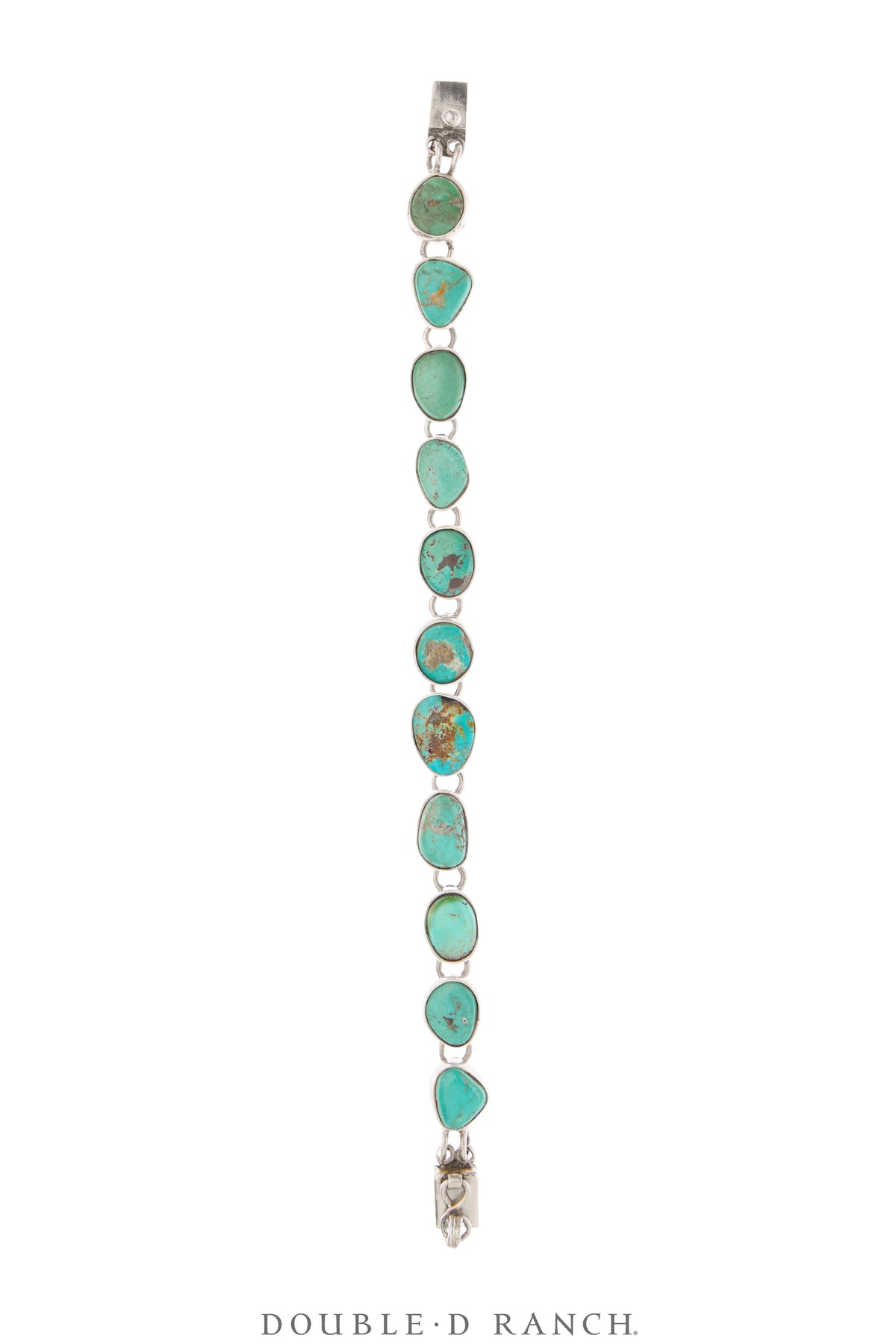 Bracelet, Federico, Chain Inlay, Turquoise, Hallmark, Contemporary, 4131