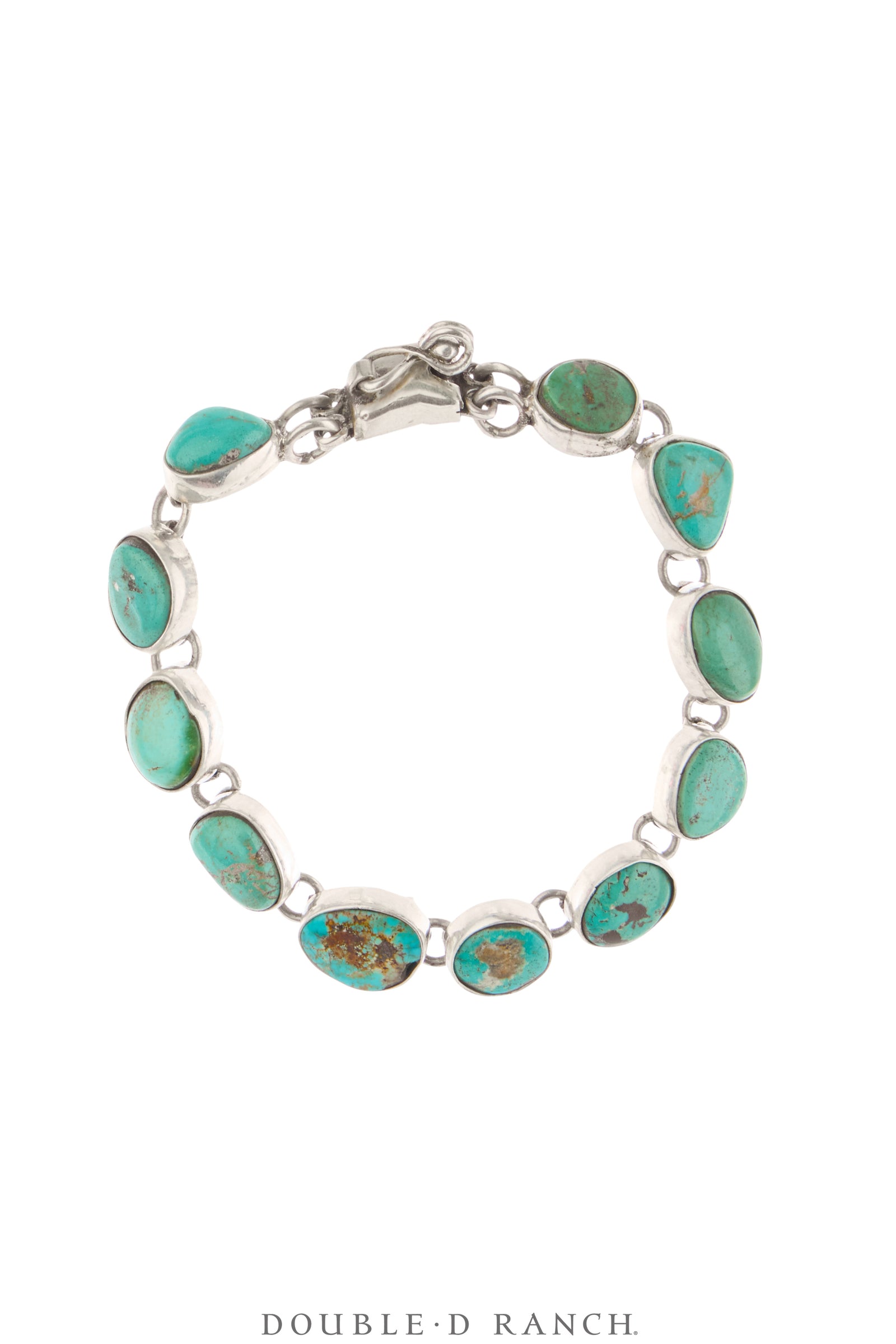 Bracelet, Federico, Chain Inlay, Turquoise, Hallmark, Contemporary, 4131