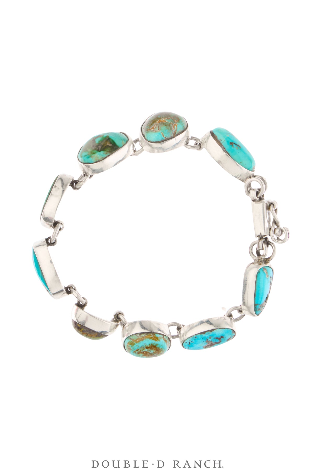 Bracelet, Federico, Chain Inlay, Turquoise, Hallmark, Contemporary, 4132