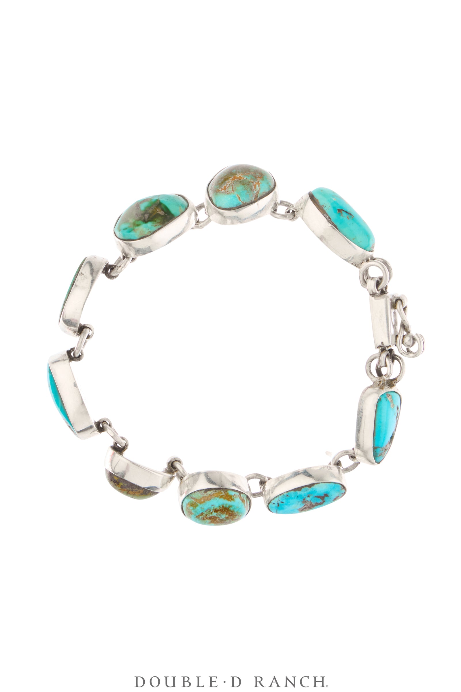 Bracelet, Federico, Chain Inlay, Turquoise, Hallmark, Contemporary, 4132