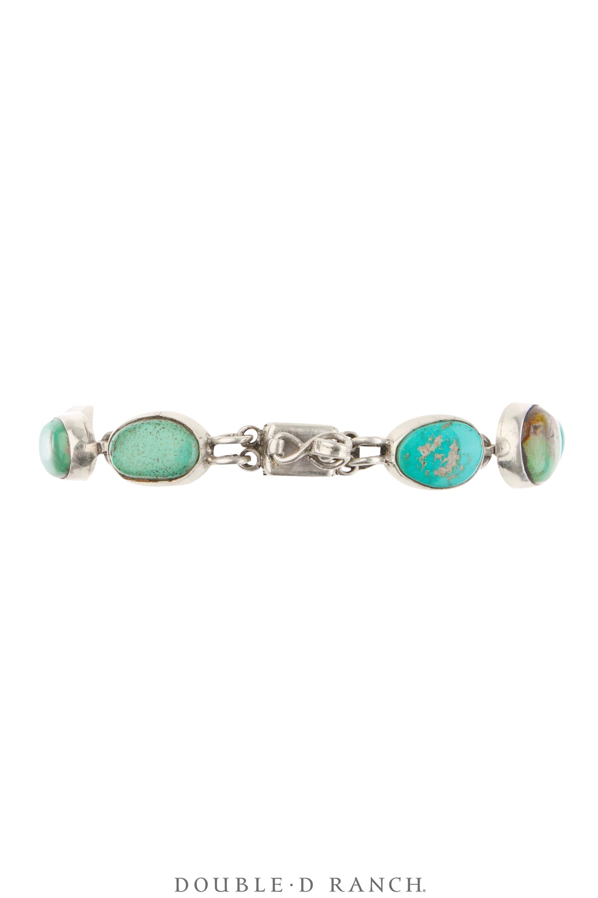 Bracelet, Federico, Chain Inlay, Turquoise, Hallmark, Contemporary, 4133