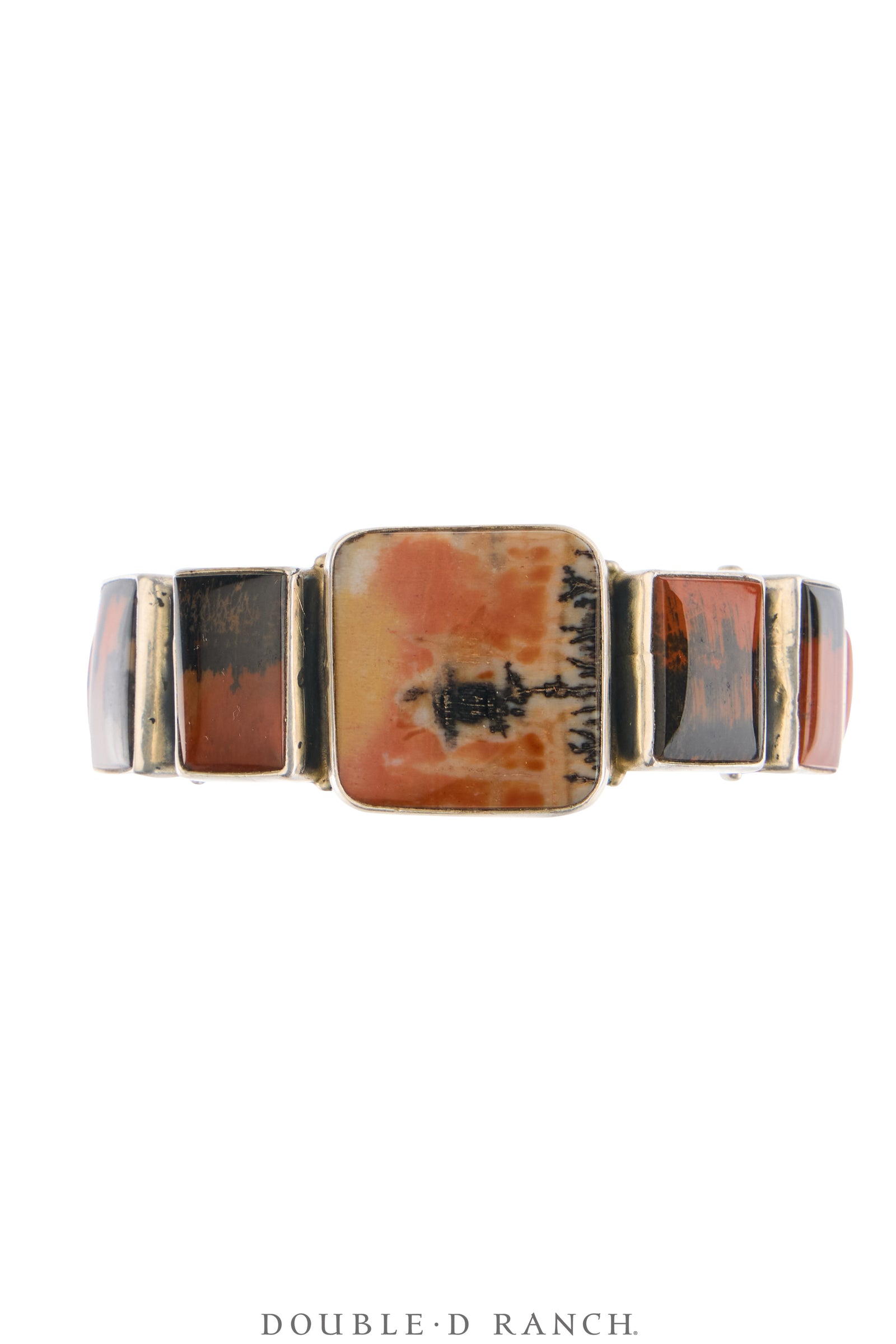 Cuff, Federico, Natural Arizona Rainbow Petrified Wood, Hallmark, Contemporary, 4138