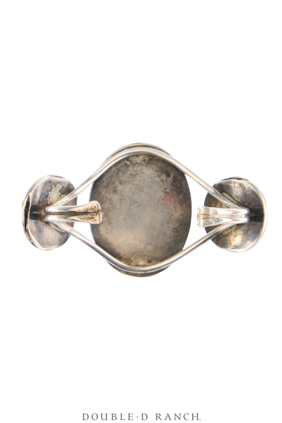 Cuff, Natural Stone, Rhodochrosite, Vintage, 4141