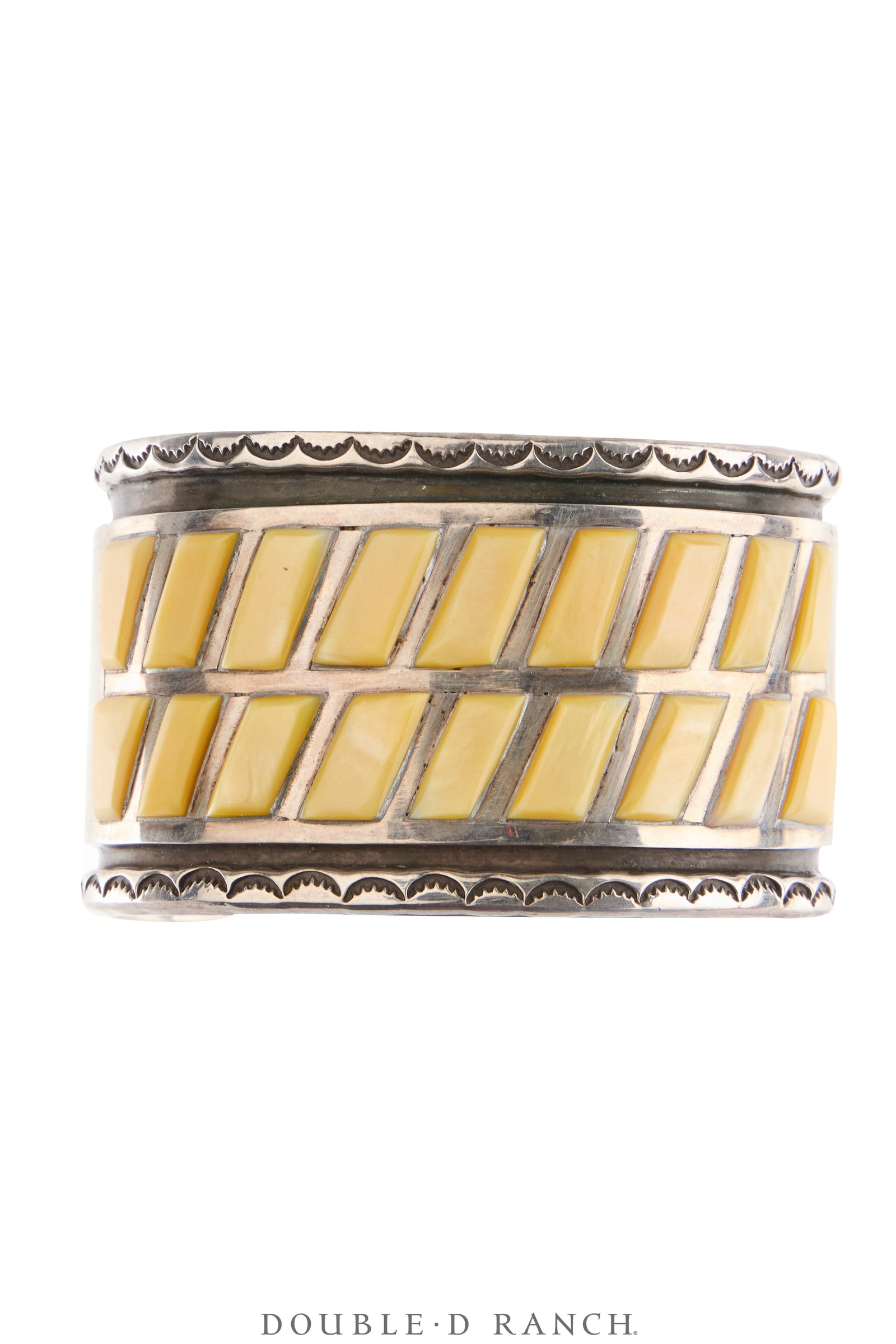 Cuff, Row, Double, Yellow Shell, Vintage ‘70s, 4143