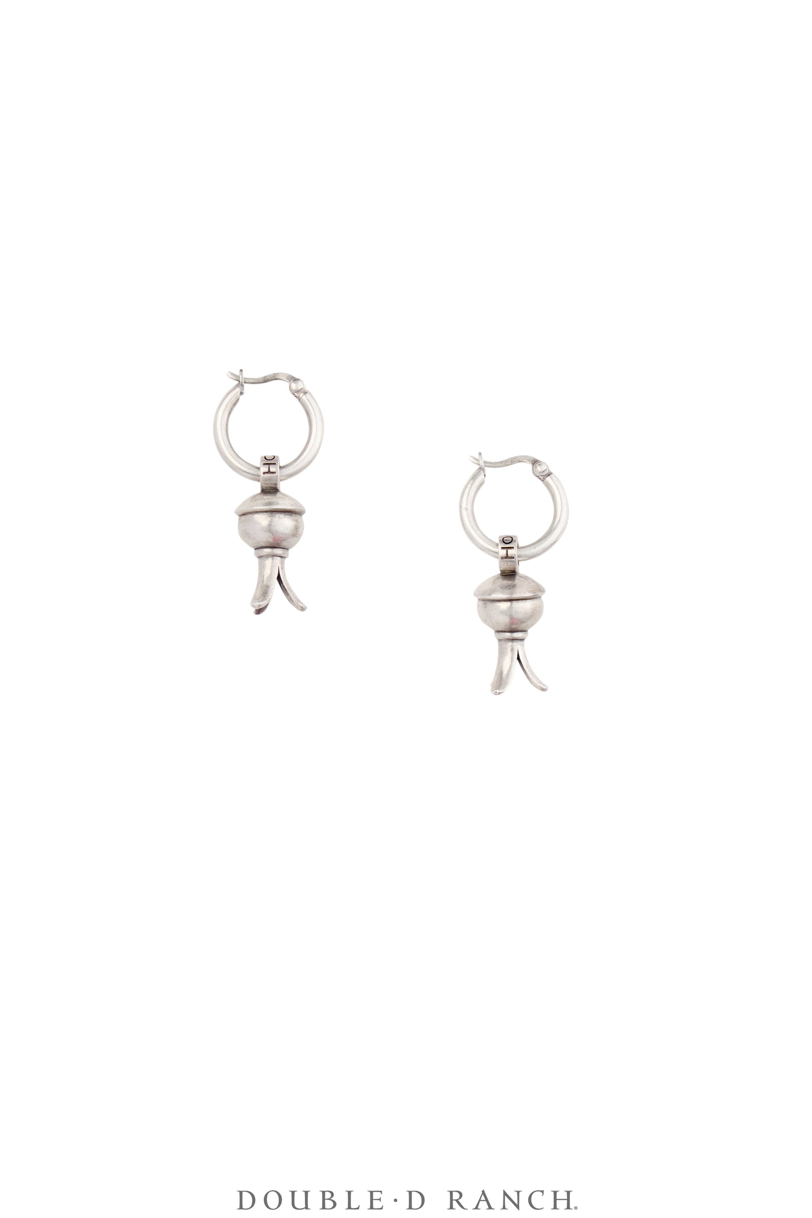 Earrings, Blossom, Sterling Silver, Dennis Hogan Hallmark, Contemporary, 1847