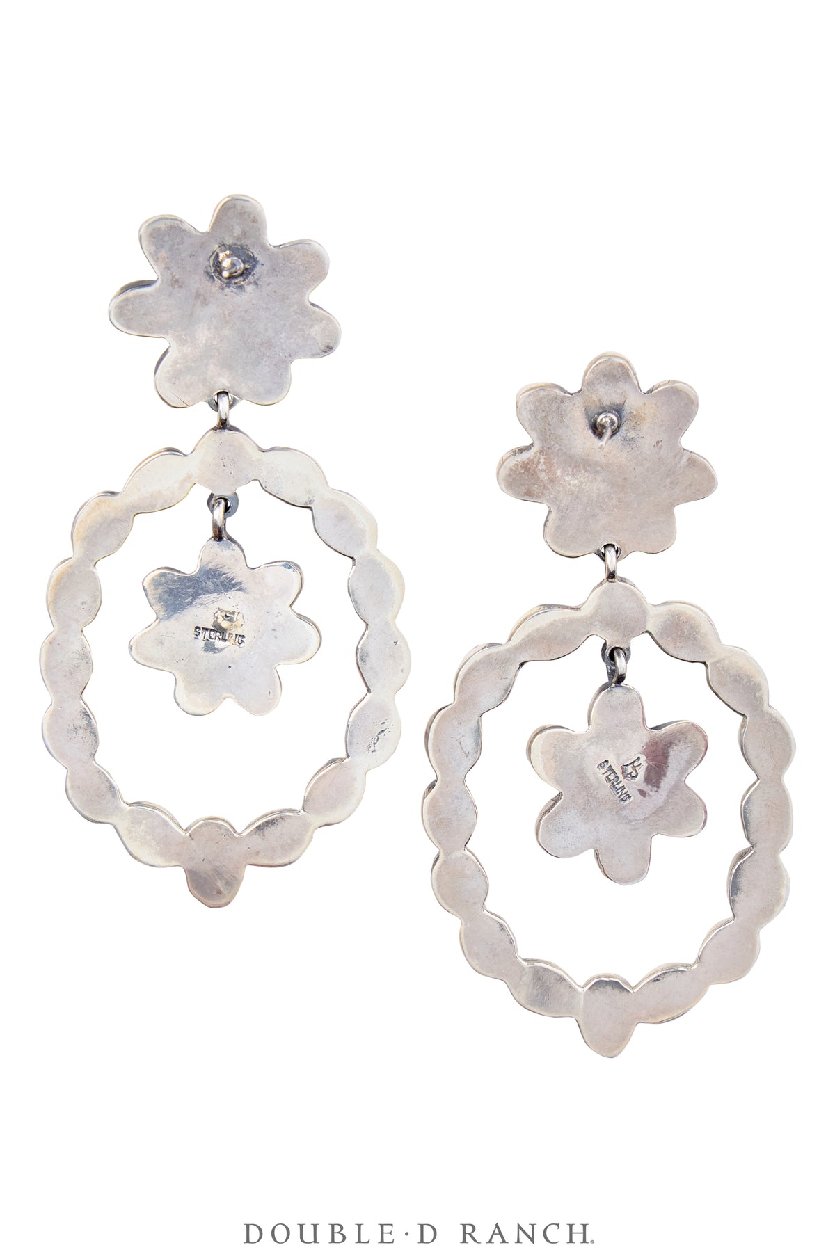 Earrings, Federico, Chandelier, Coral, Hallmark, Contemporary, 1892