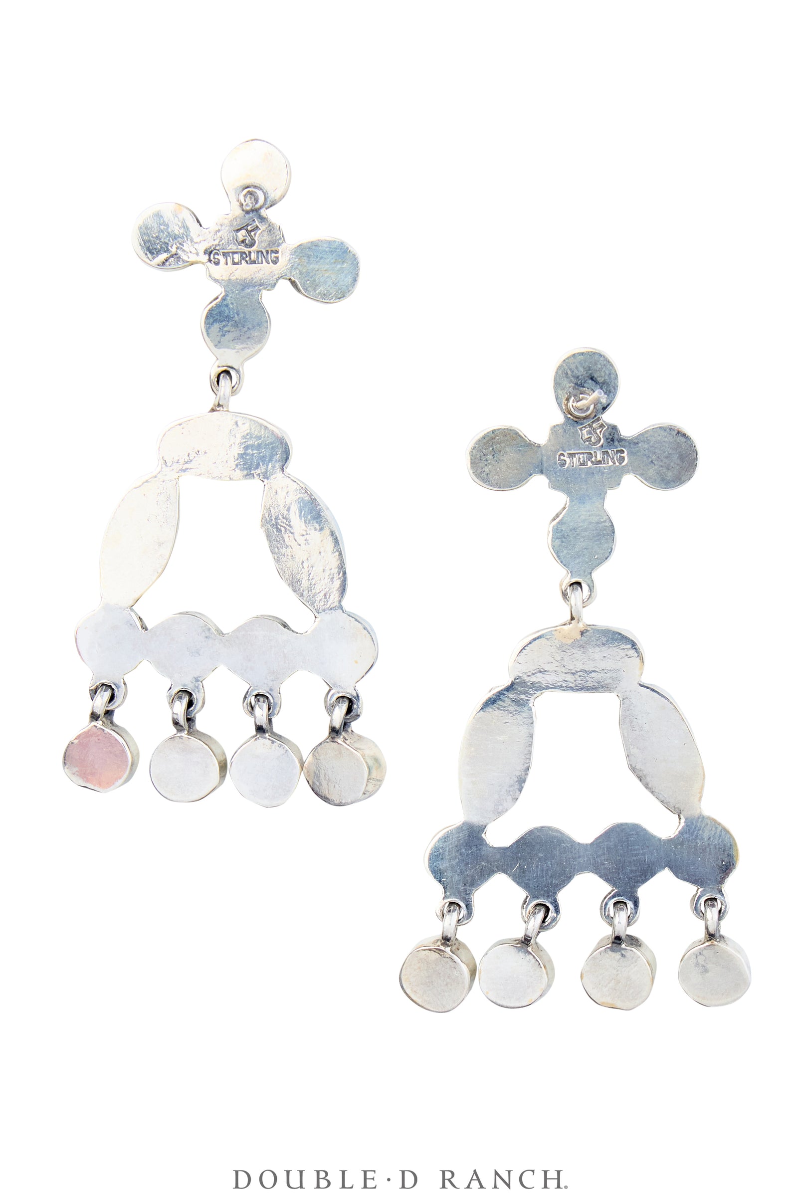 Earrings, Federico, Chandelier, Turquoise, Hallmark, Contemporary, 1895