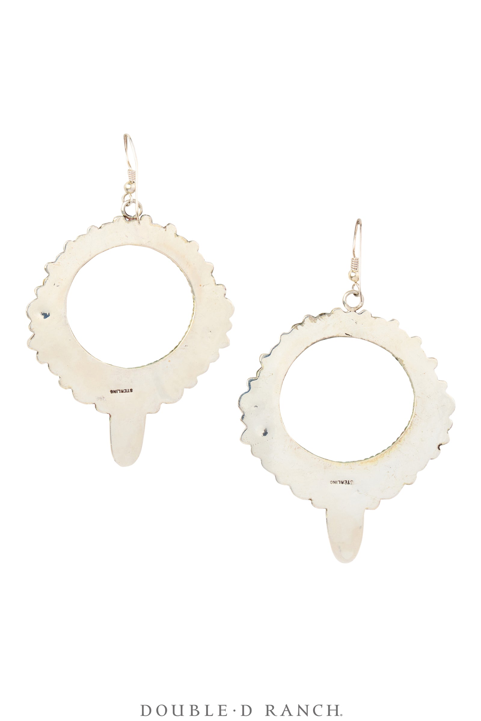 Earrings, Hoop, Multi Stone, Hallmark, Contemporary, 2002