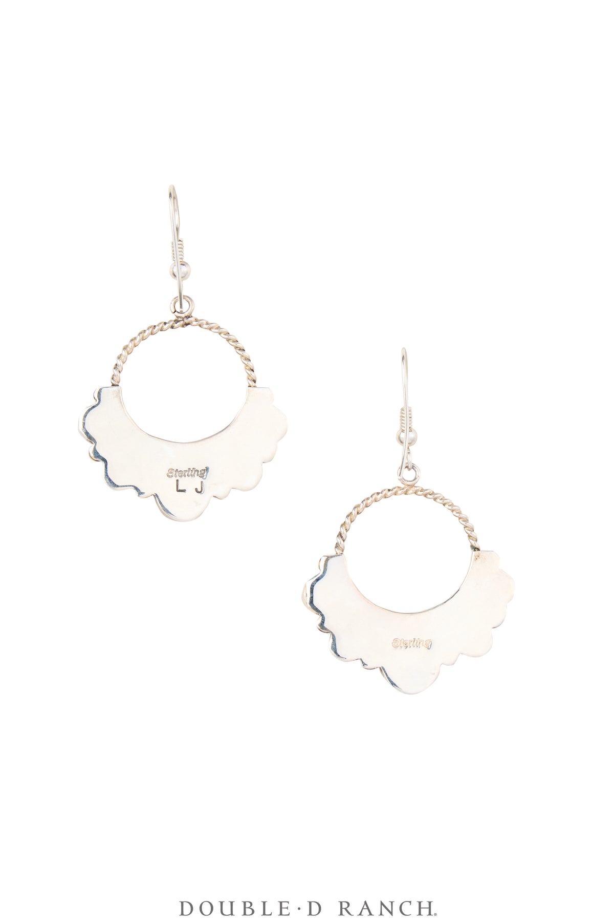 Earrings, Hoop, Faceted Jewels, Multi Stone, Hallmark, Contemporary, 2009