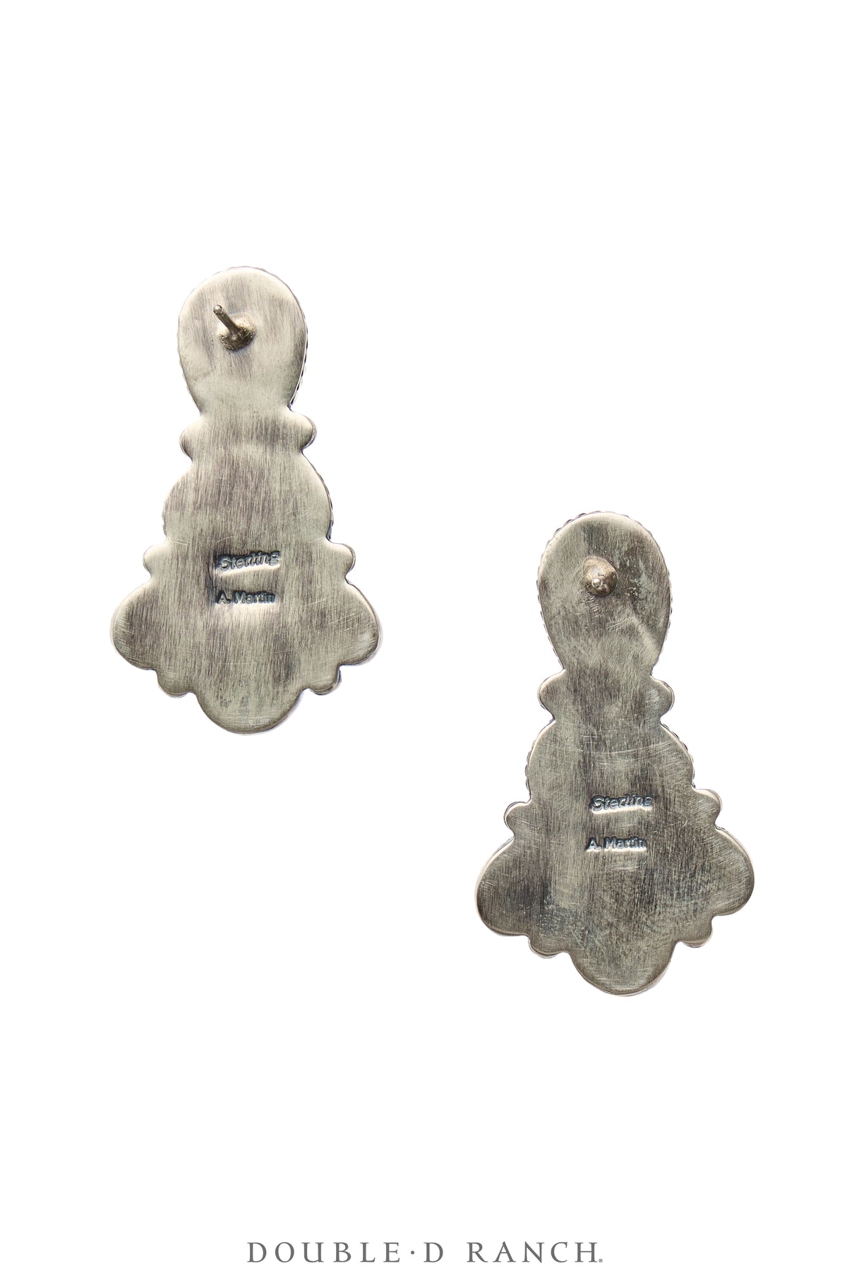 Earrings, Cluster, Turquoise, Sonoran Gold Mine, Hallmark, Contemporary, 2107