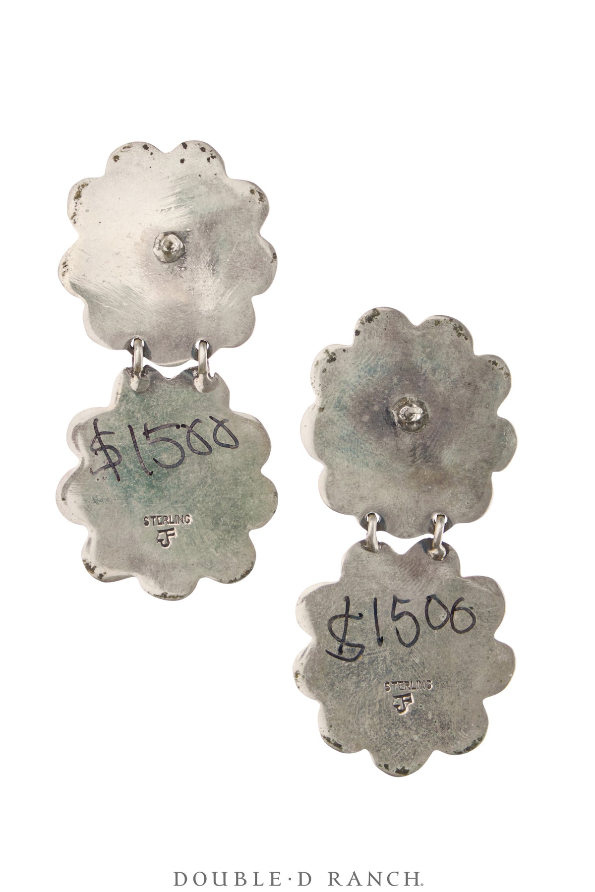 Earrings, Federico, Cluster, Coral, Hallmark, Contemporary, 2169