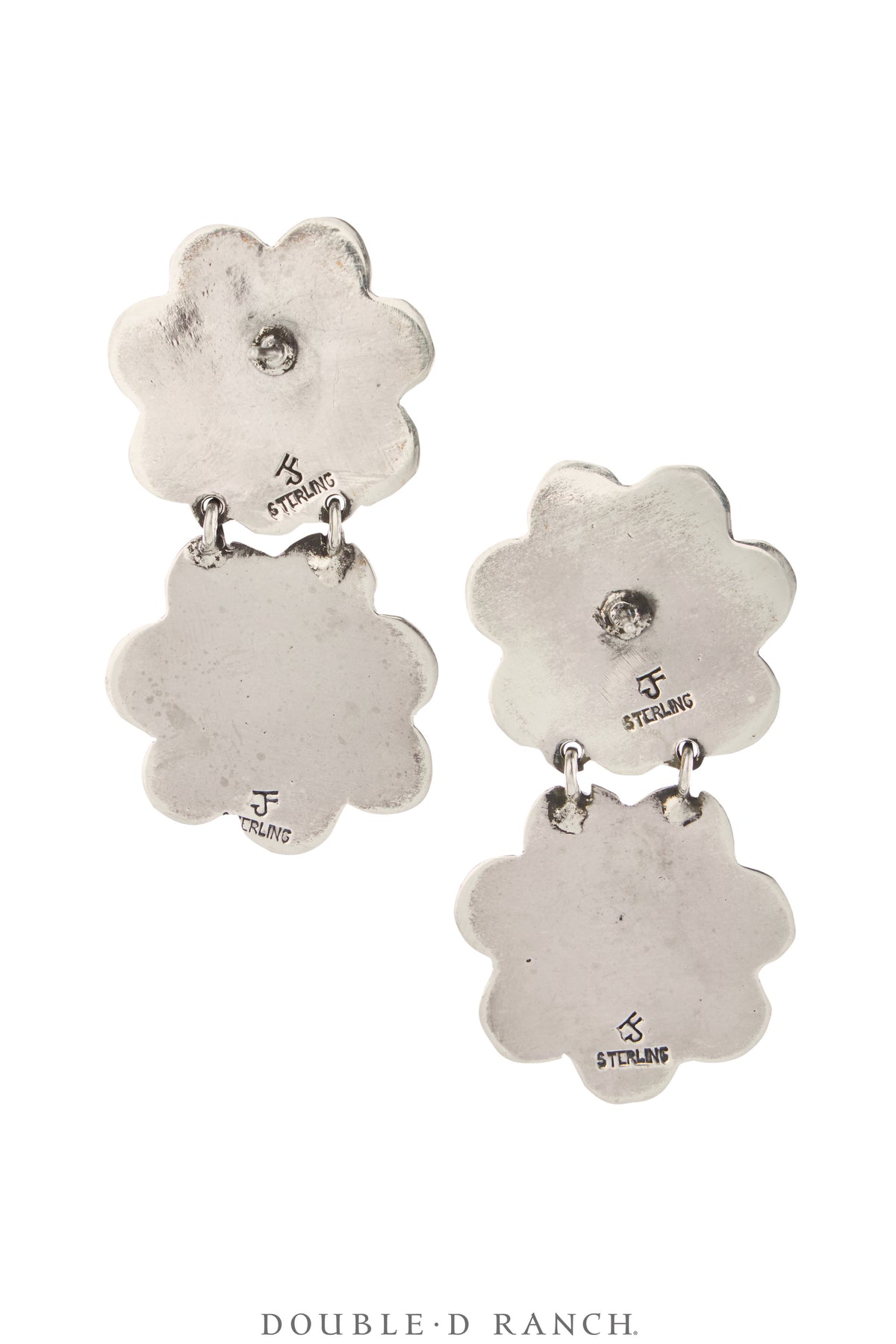 Earrings, Federico, Cluster, Coral, Hallmark, Contemporary, 2170