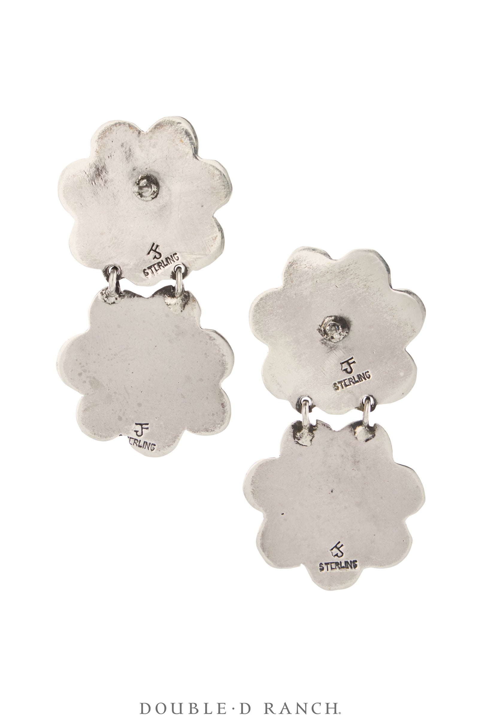 Earrings, Federico, Cluster, Coral, Hallmark, Contemporary, 2170