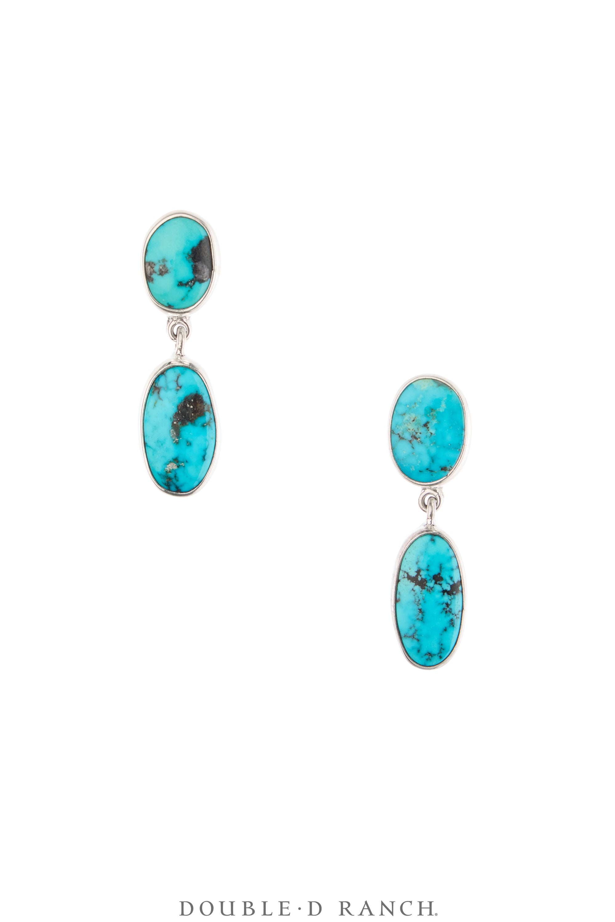 Earrings, Federico, Drop, Turquoise, Hallmark, Contemporary, 2183