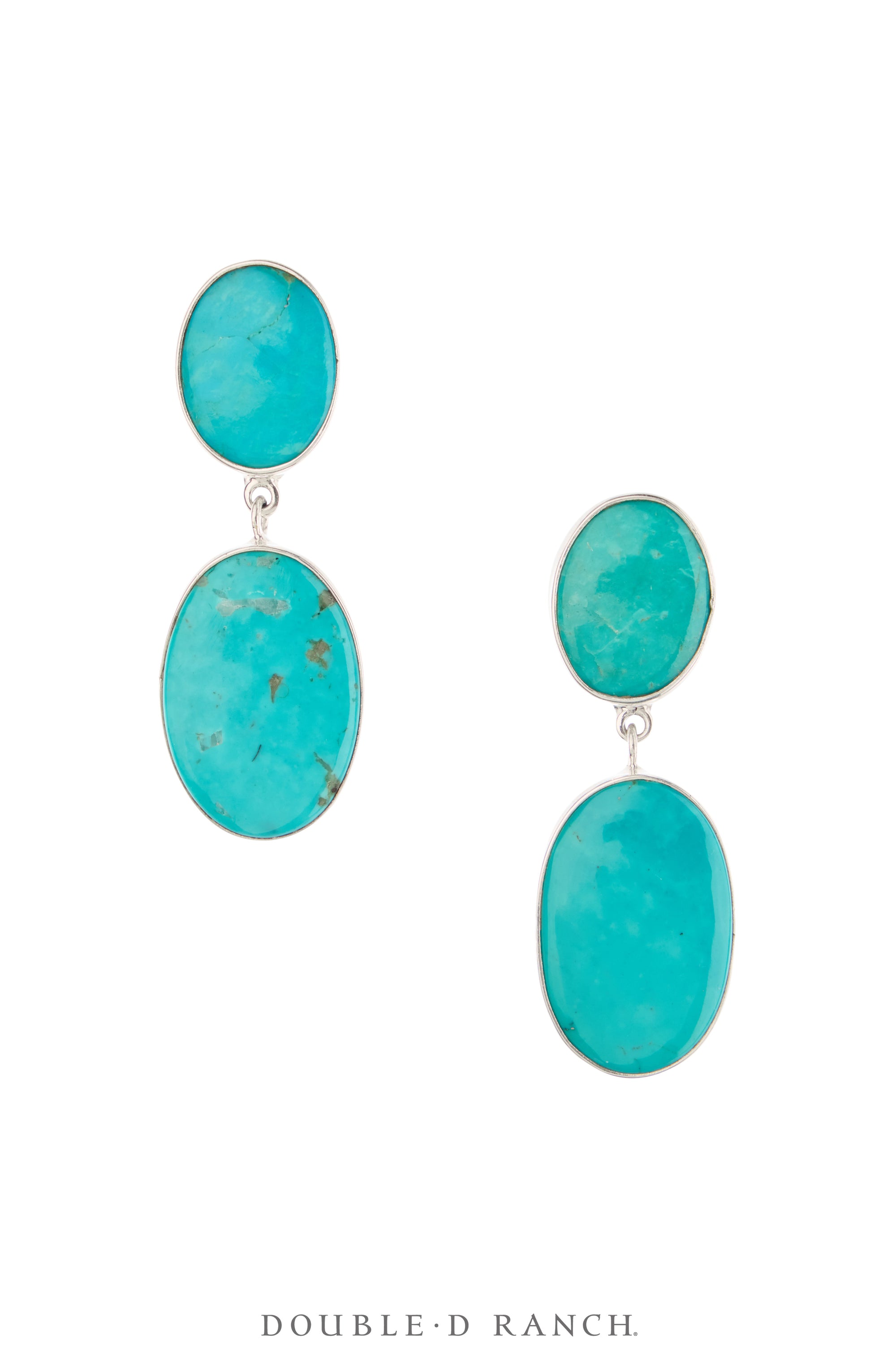 Earrings, Federico, Drop, Turquoise, Hallmark, Contemporary, 2194