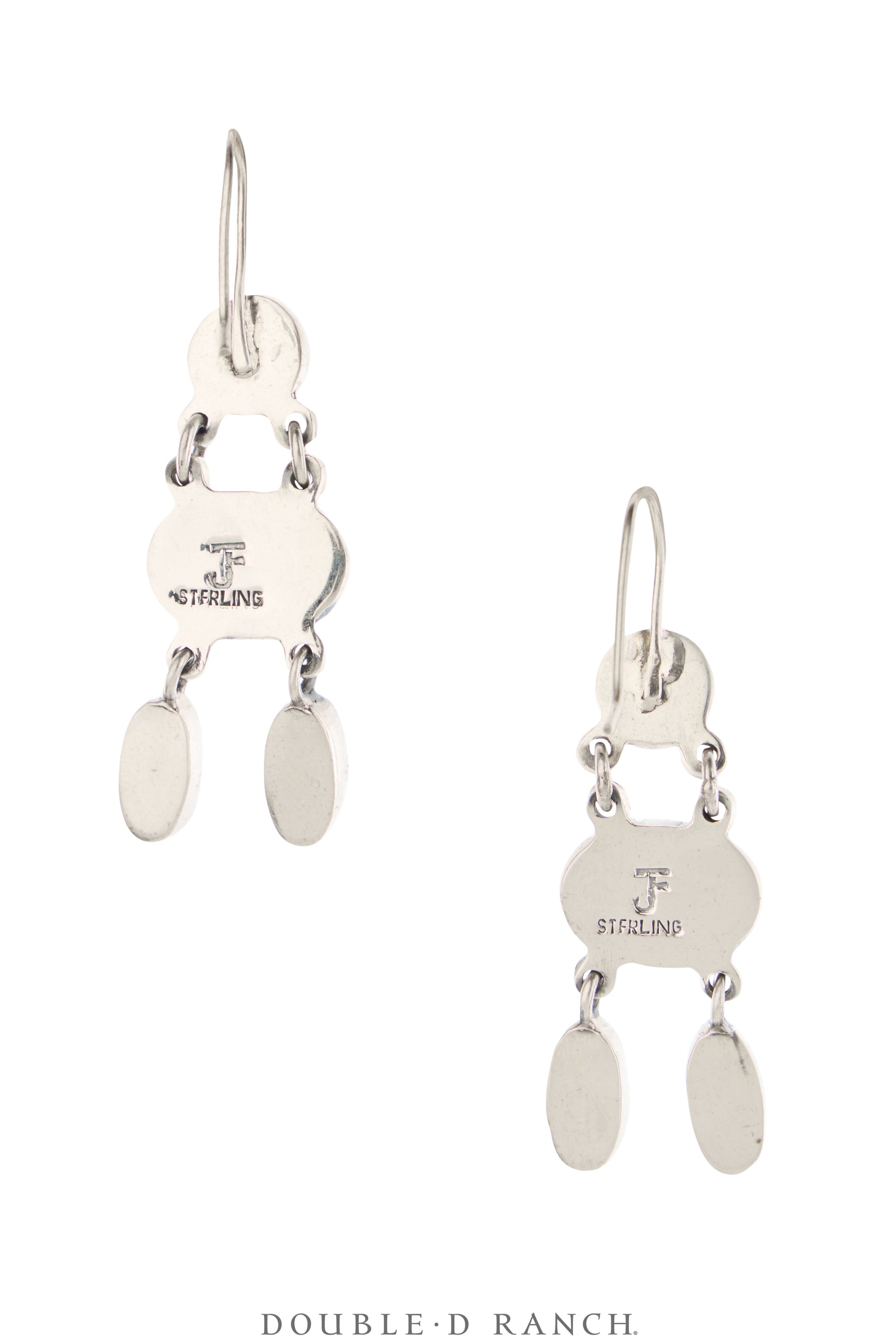 Earrings, Federico, Drop, Turquoise, Hallmark, Contemporary, 2200