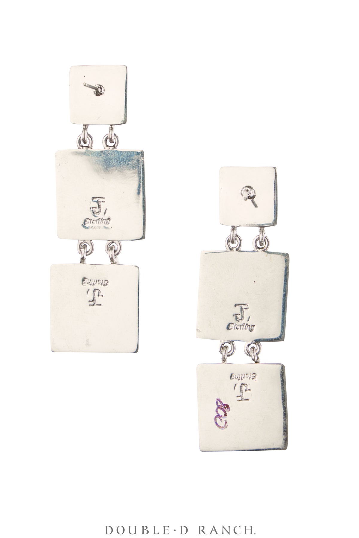 Earrings, Federico, Ladder, Malachite, Contemporary, 2201