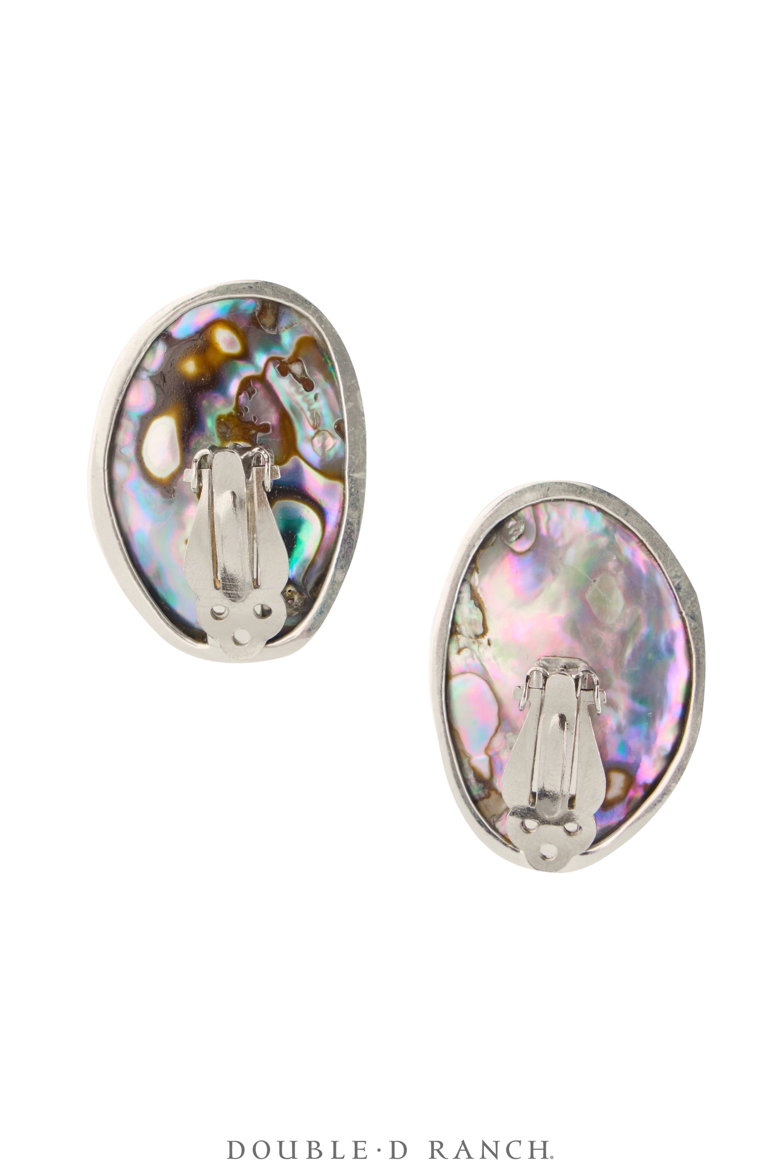 Earrings, Federico, Slab, Abalone, Hallmark, Contemporary, 2206