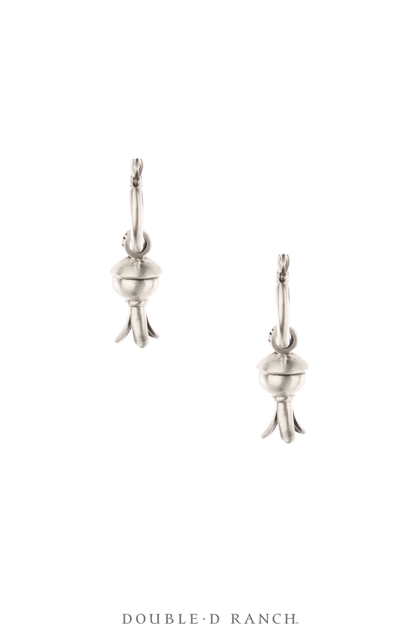 Earrings, Blossom, Sterling Silver, Hallmark, Contemporary, 2219