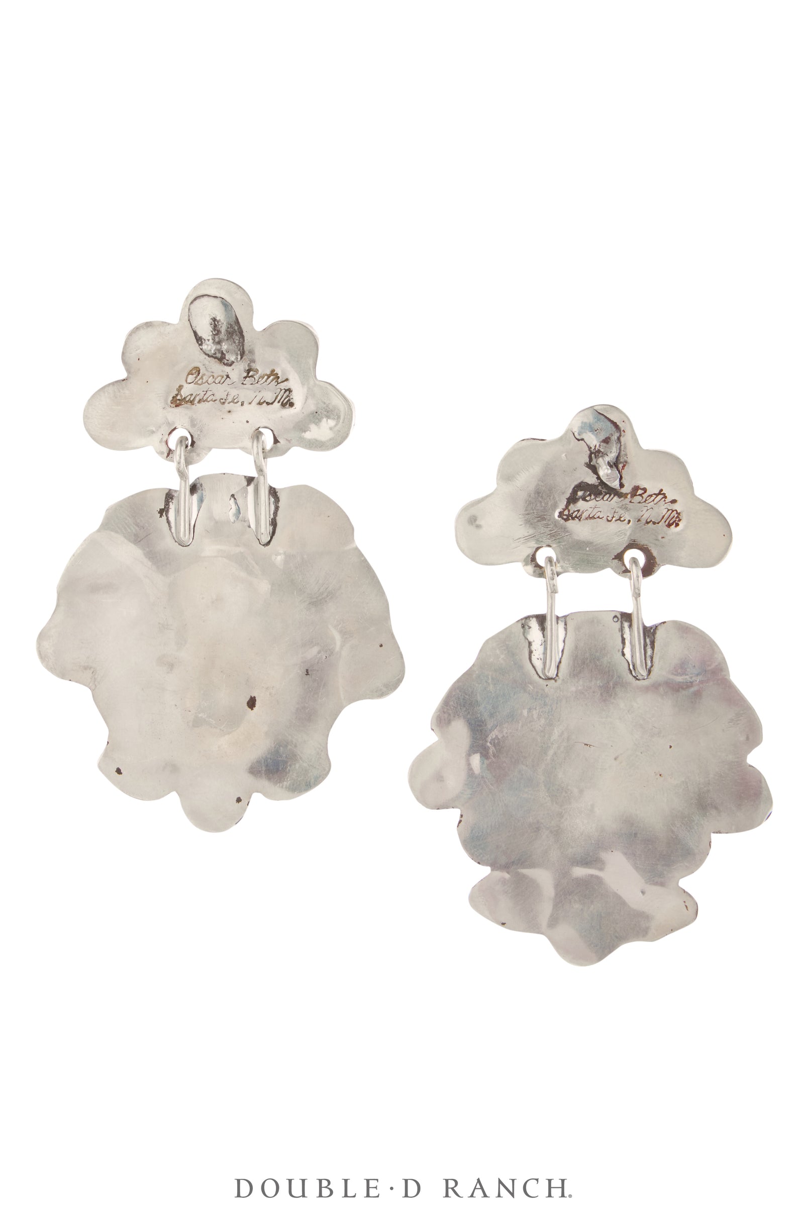 Earrings, Oscar Betz, Chandeliers, Turquoise, Hallmark, 513T4