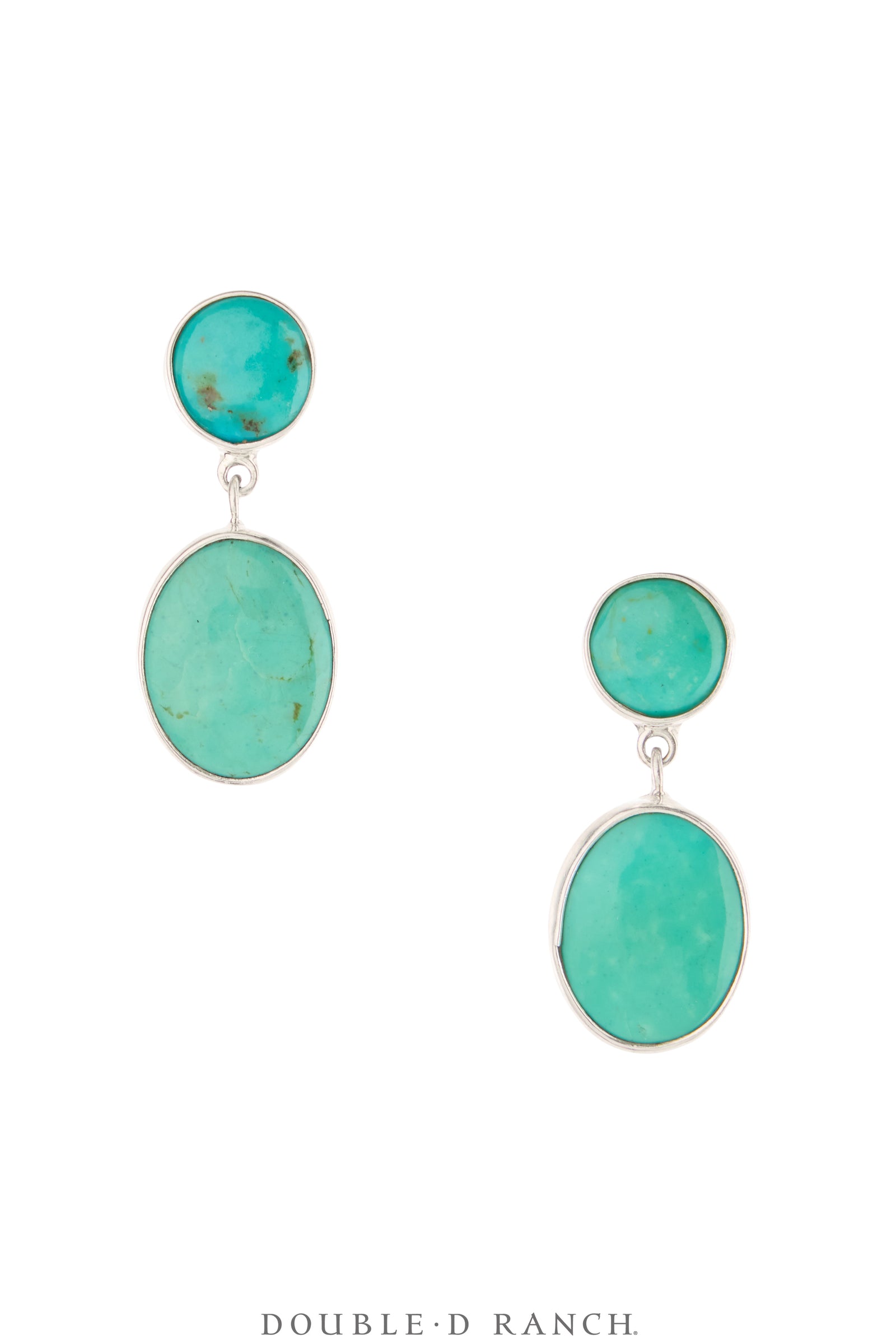 Earrings, Federico, Drop, Turquoise, Hallmark, Contemporary, 2229