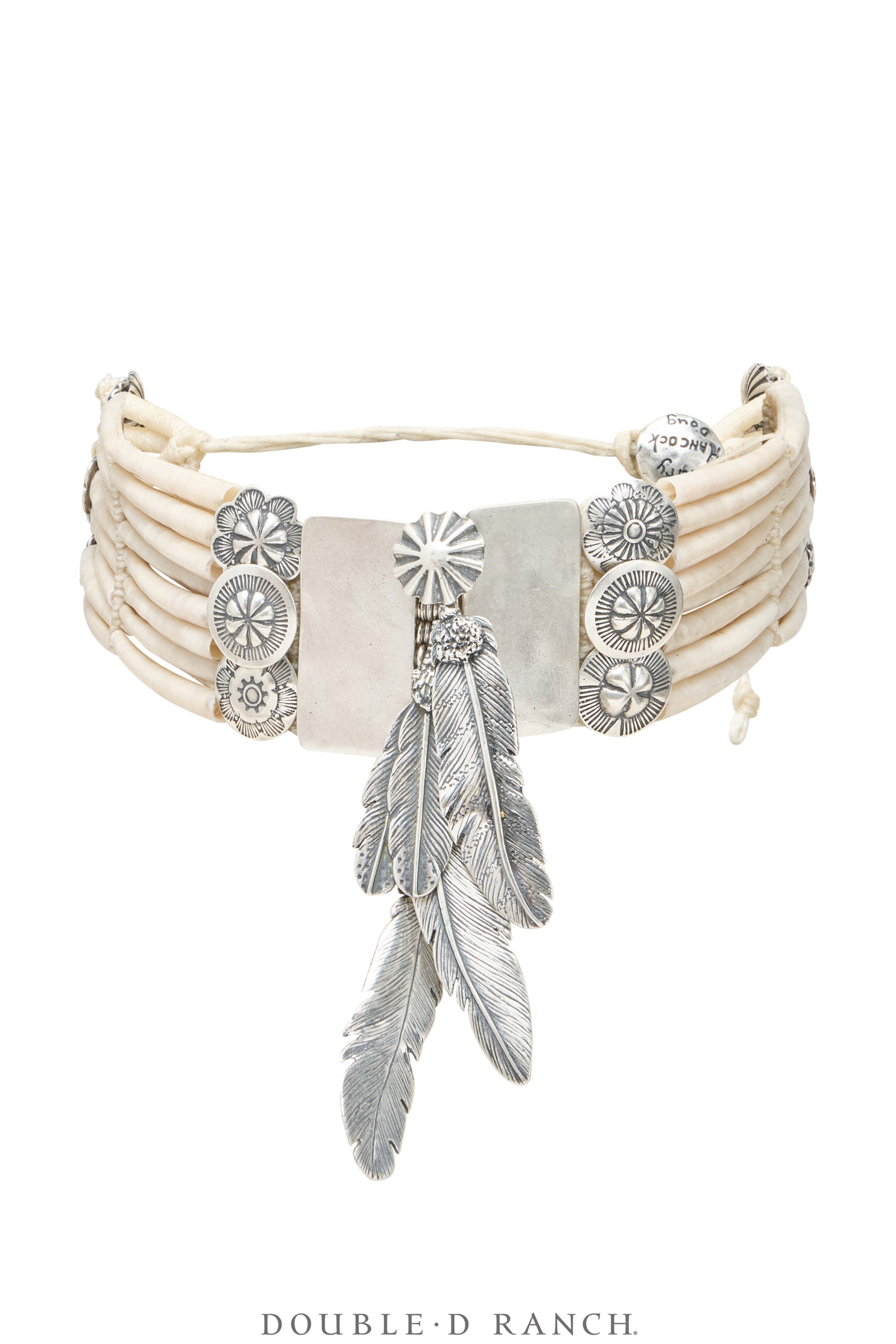 Necklace, Mummy's Bundle, by Double D Ranch, Isabella, Choker, Dentalium, 150