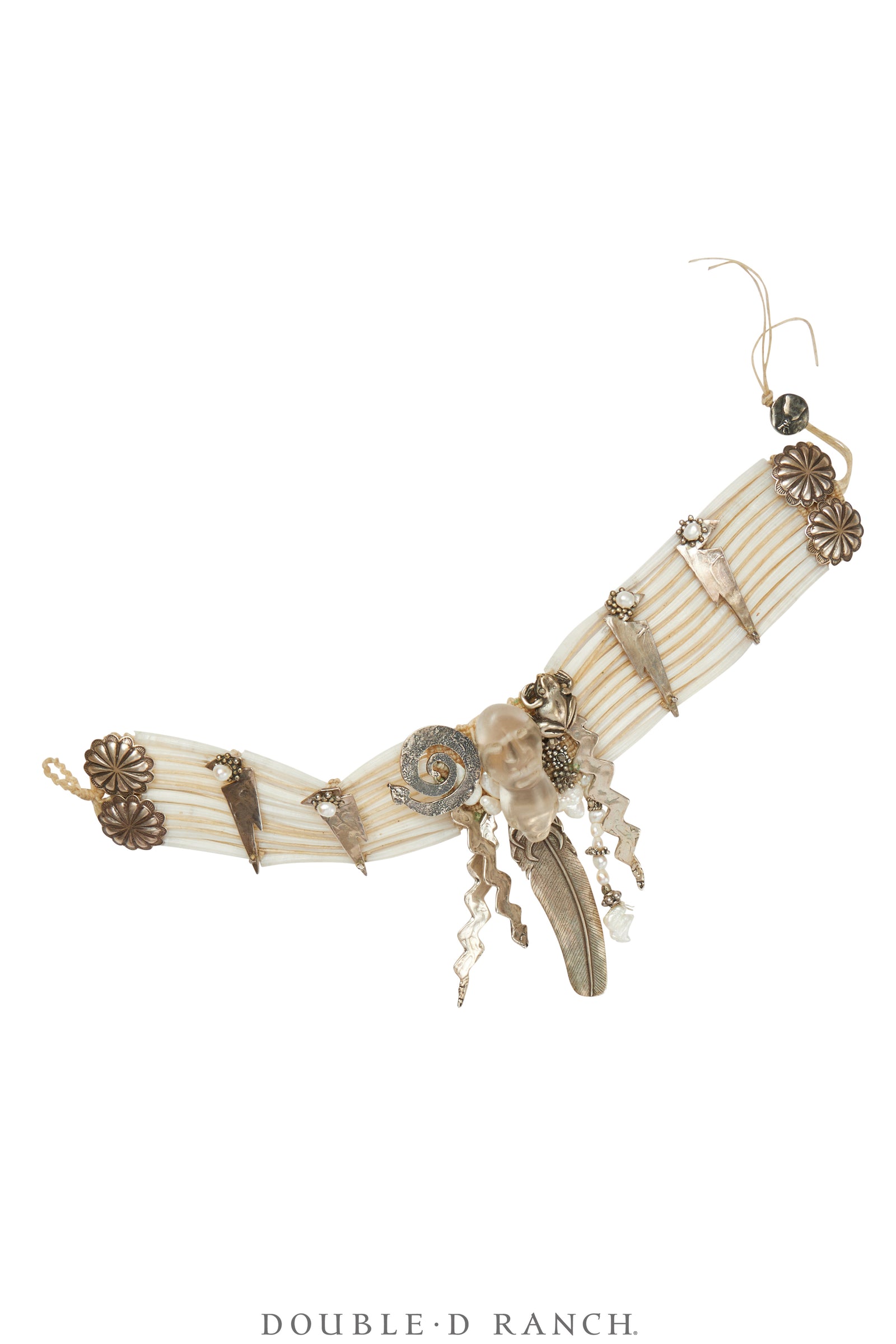 Necklace, Mummy's Bundle, Choker, Dentalium, Janet Jackson 1993 - 1995 World Tour, Hallmark, Vintage, 3286