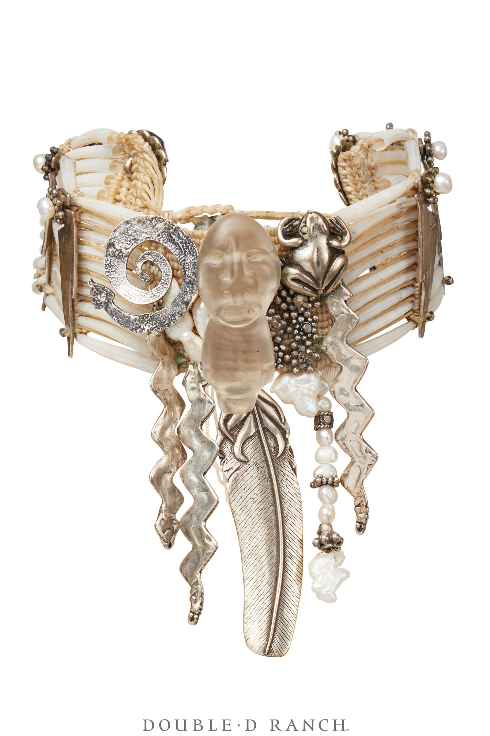 Necklace, Mummy's Bundle, Choker, Dentalium, Janet Jackson 1993 - 1995 World Tour, Hallmark, Vintage, 3286