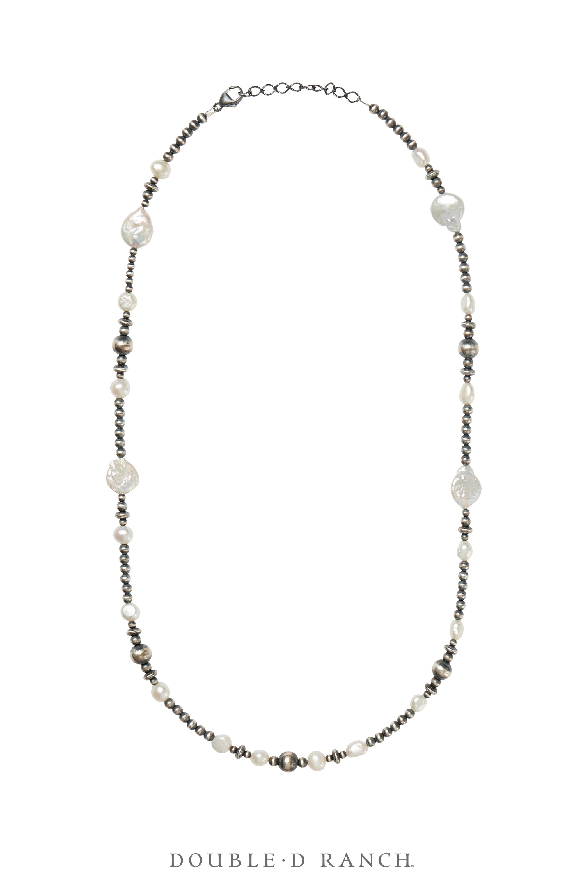 Necklace, Desert Pearls, Mother of Pearl 24", Contemporary, 3338