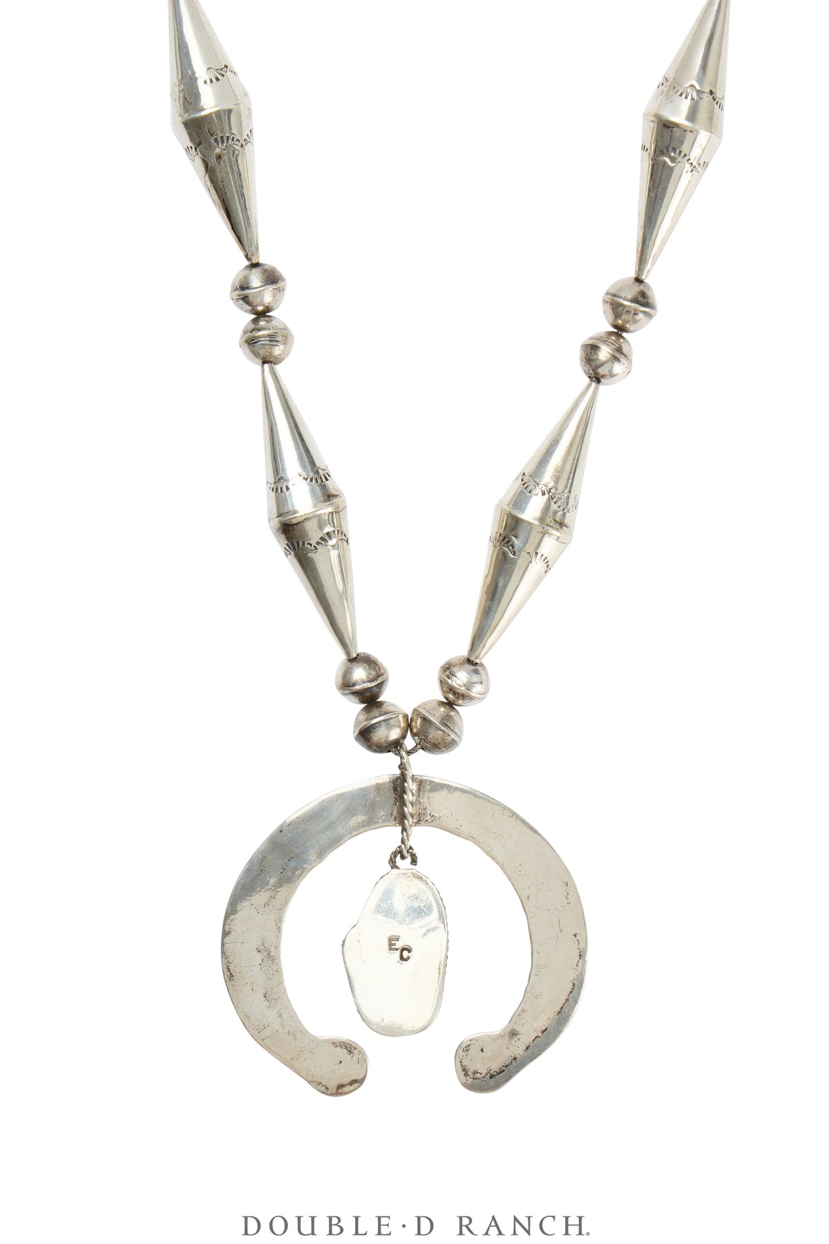 Necklace, Pendant, Turquoise Naja, Hallmark, Vintage, 3358