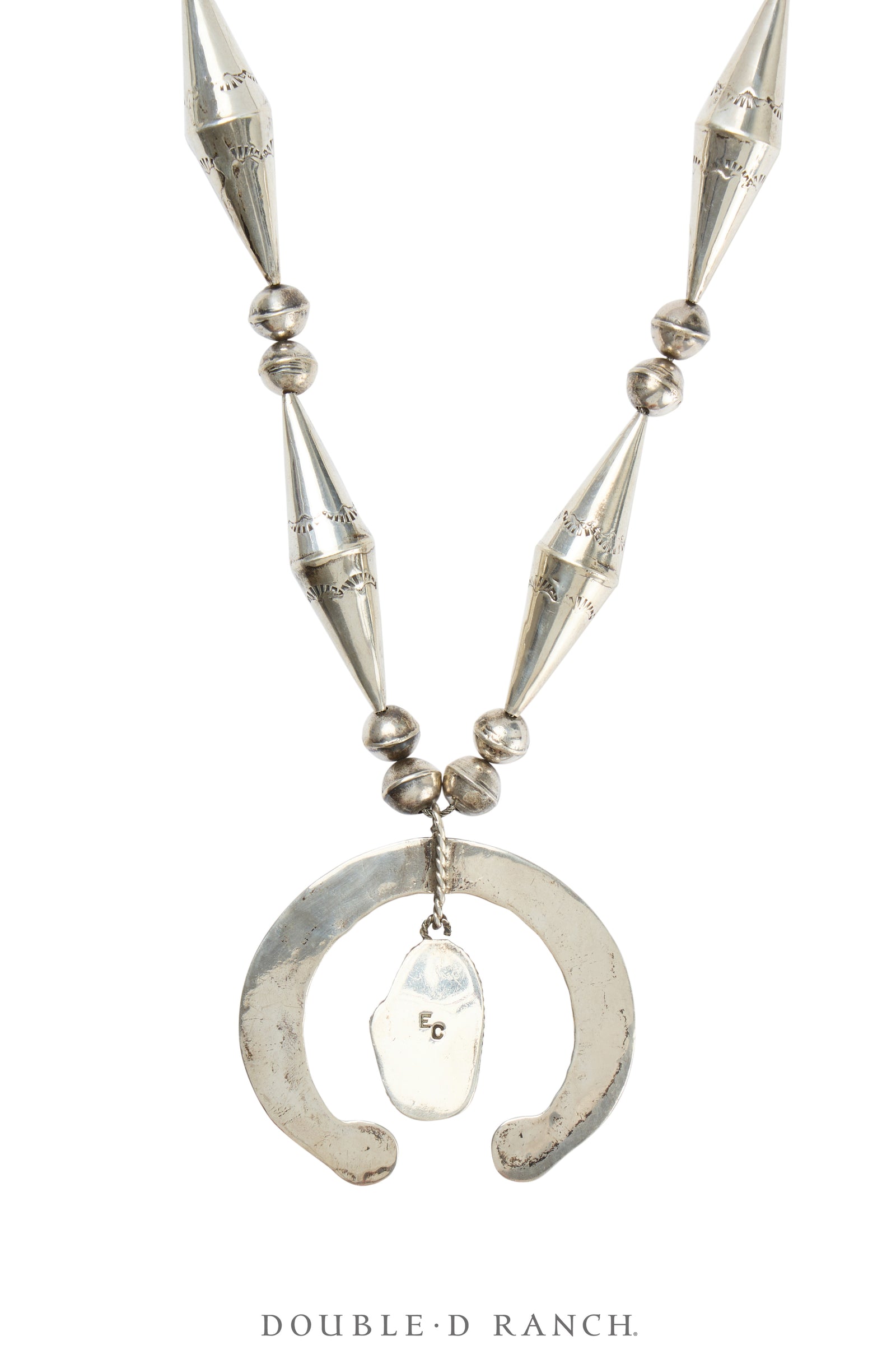 Necklace, Pendant, Turquoise Naja, Hallmark, Vintage, 3358