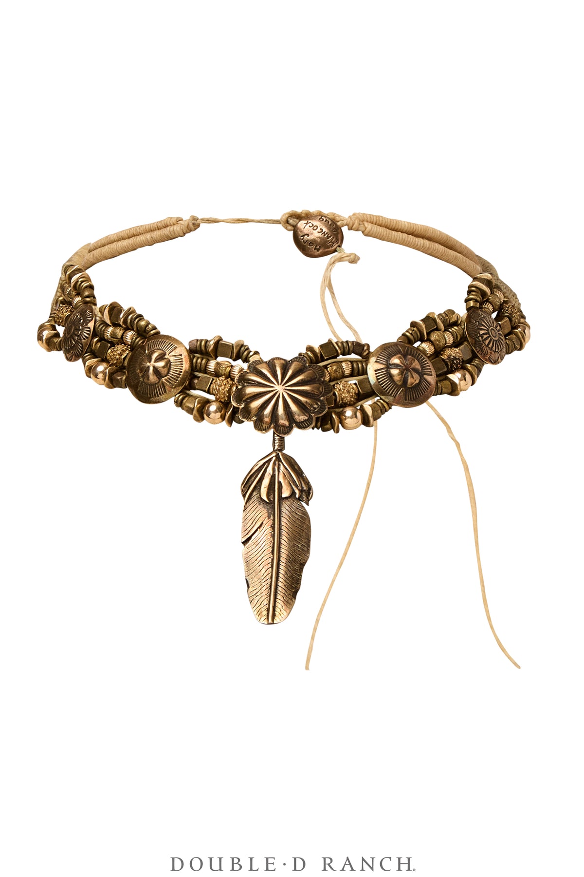 Necklace, Mummy's Bundle, Collar, Feather Drop, Hallmark, Vintage, 3445