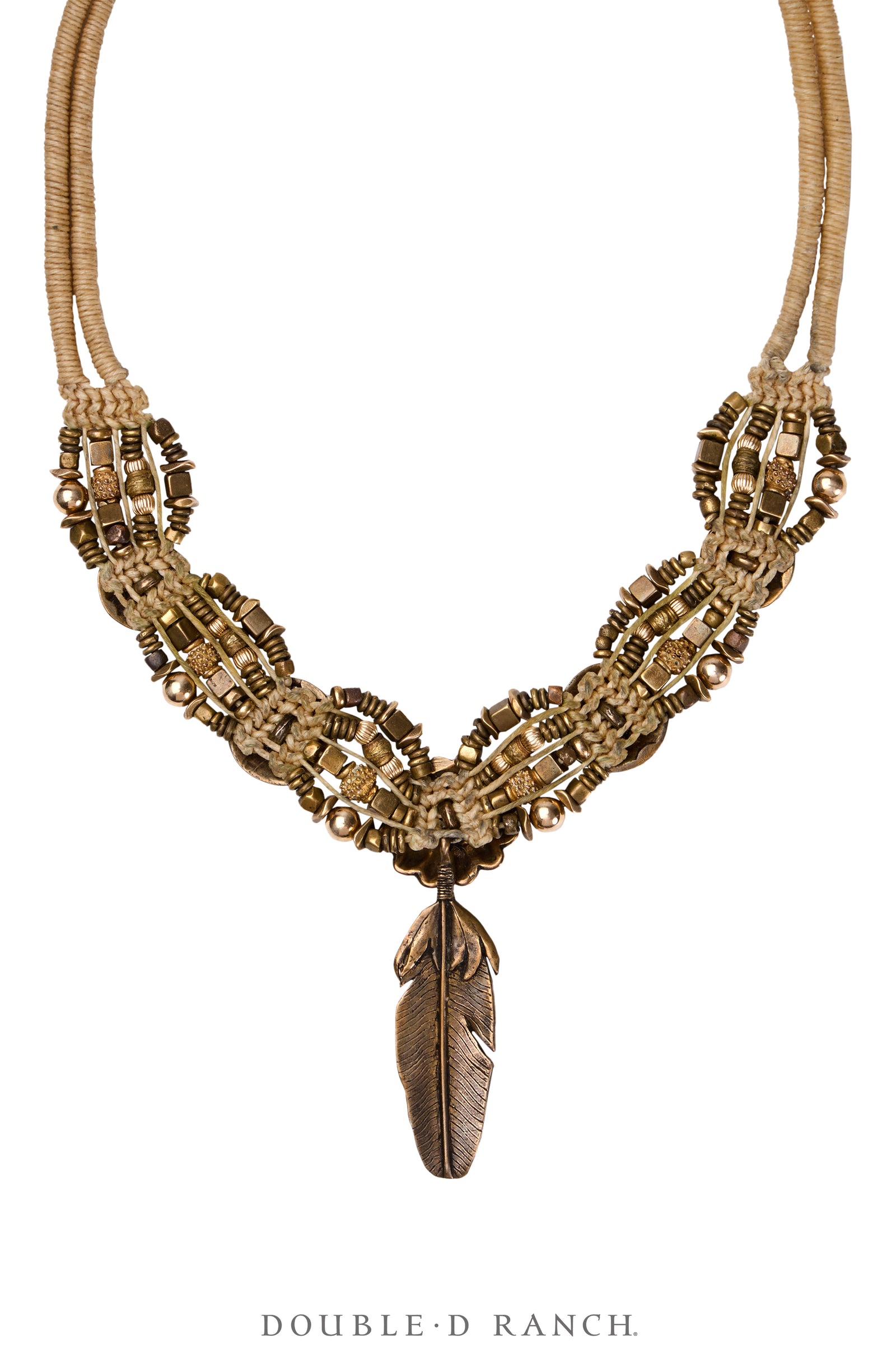 Necklace, Mummy's Bundle, Collar, Feather Drop, Hallmark, Vintage, 3445