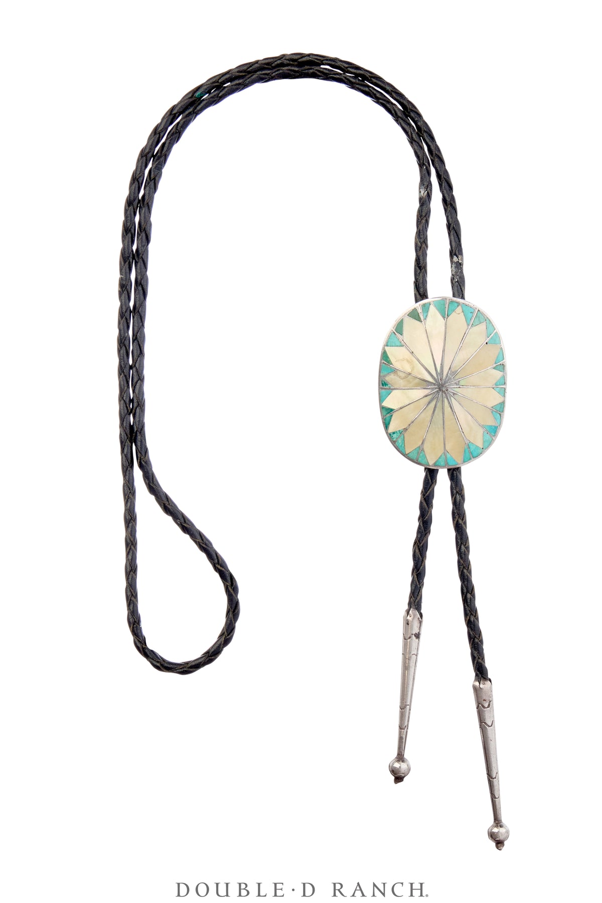 Belt & Bolo Set, Inlay, Multi-Stone, Vintage, 3463