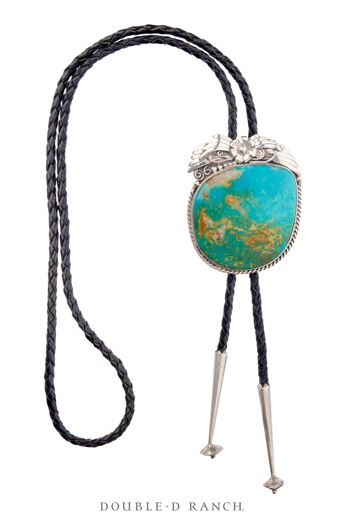 Bolo, Natural Stone, Turquoise, Hallmark, Contemporary, 3485