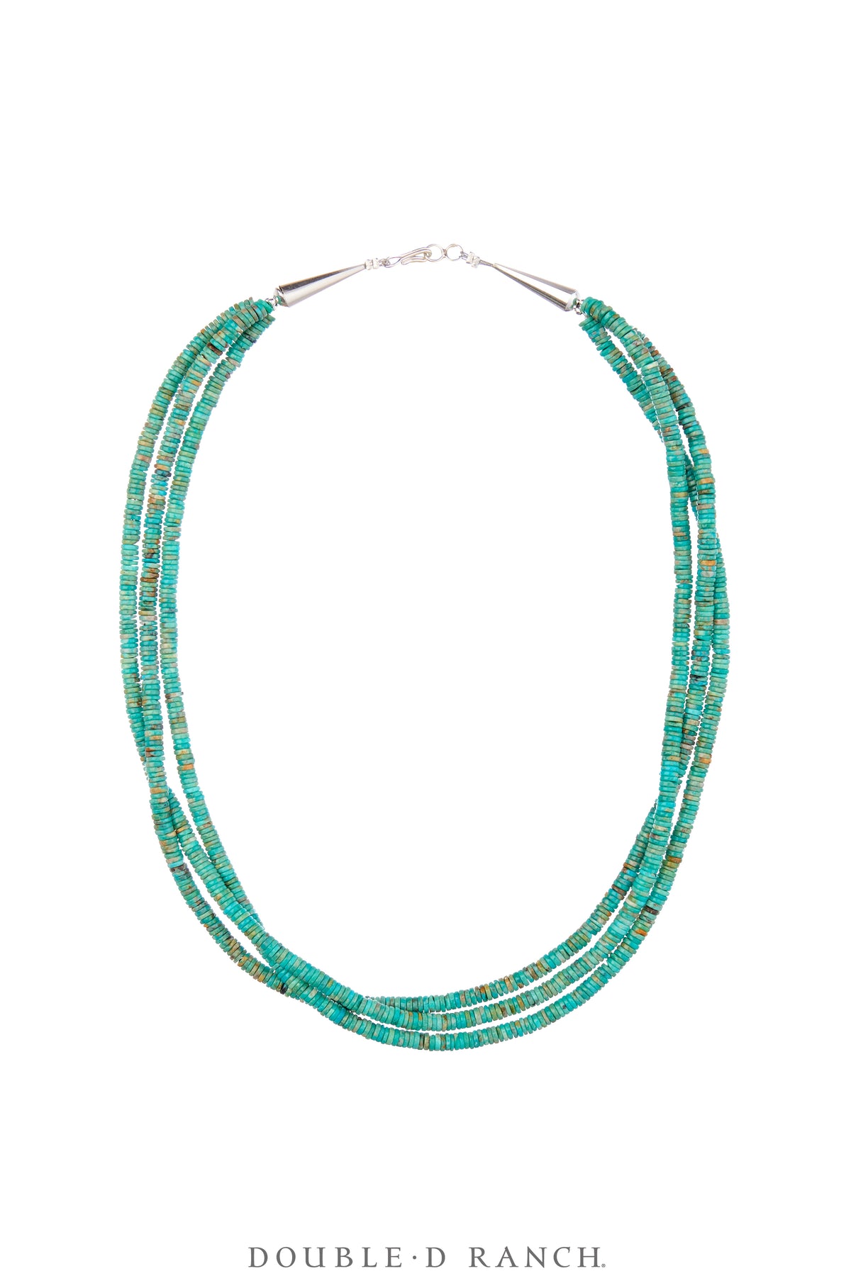 Necklace, Natural Stone, Heishi, Turquoise, 18," Contemporary, 3558