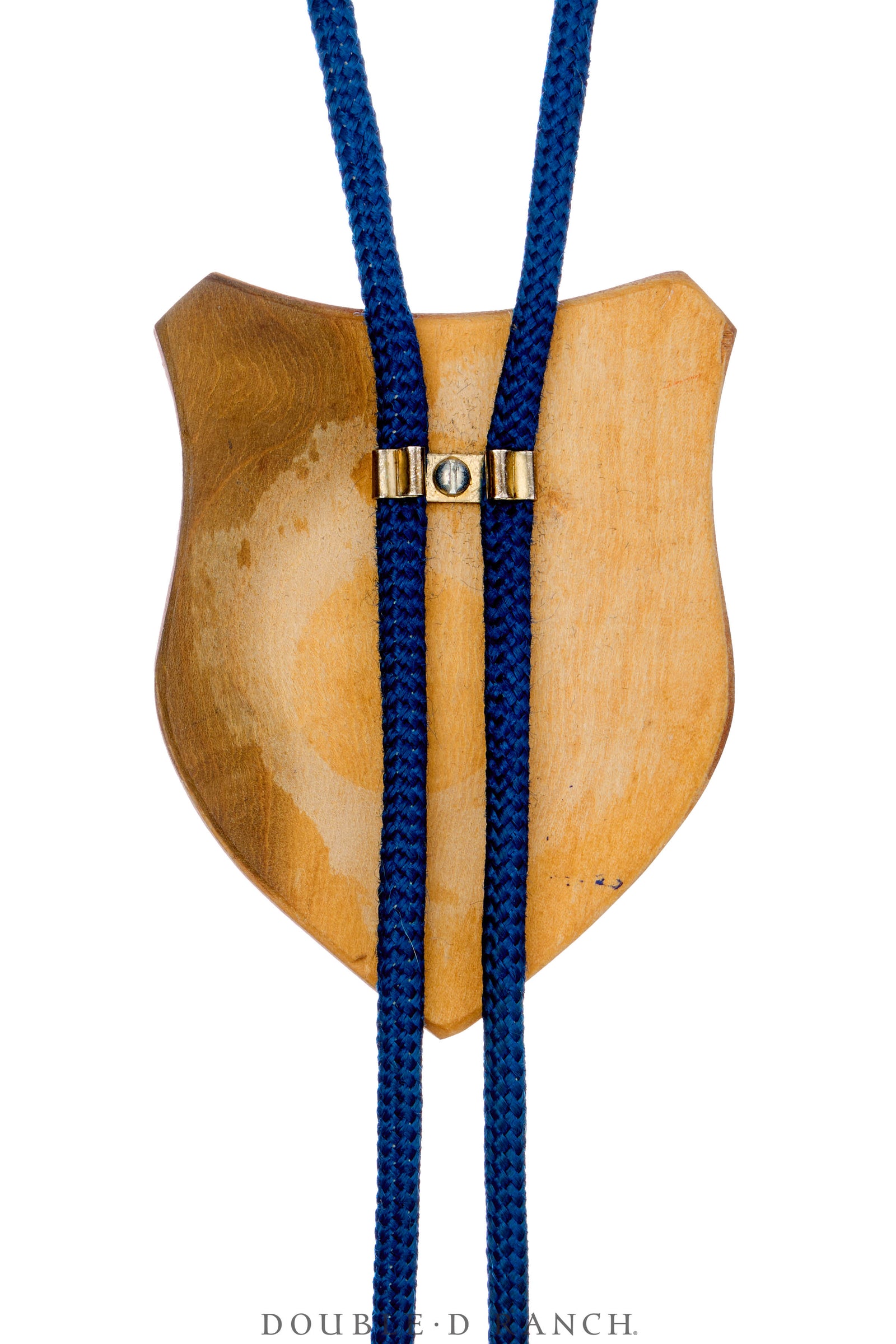 Bolo, Wood, Eagle On Patriotic Shield, Vintage, 3636