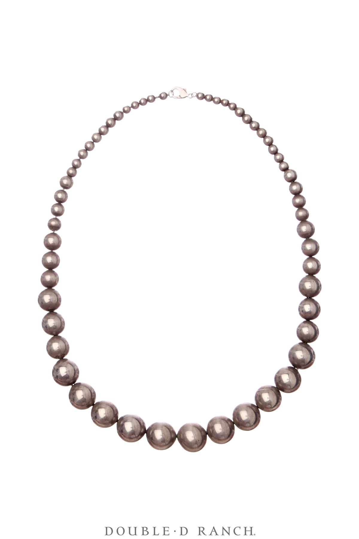 Necklace, Bead, Dessert Pearls, Graduated, Vintage, 3644