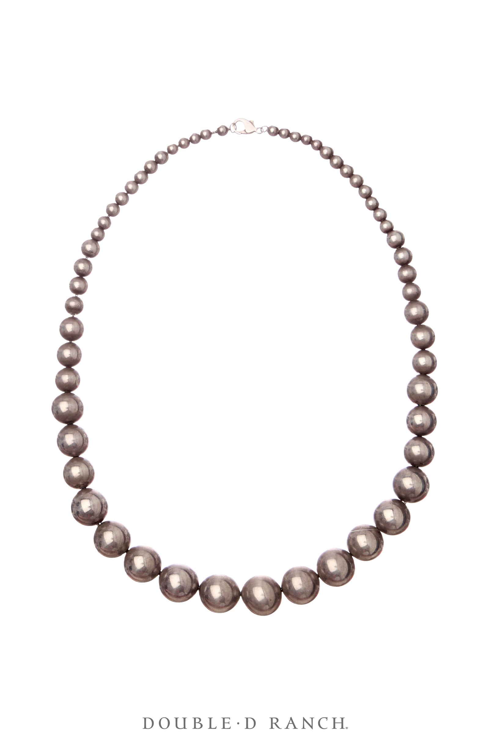 Necklace, Bead, Dessert Pearls, Graduated, Vintage, 3644