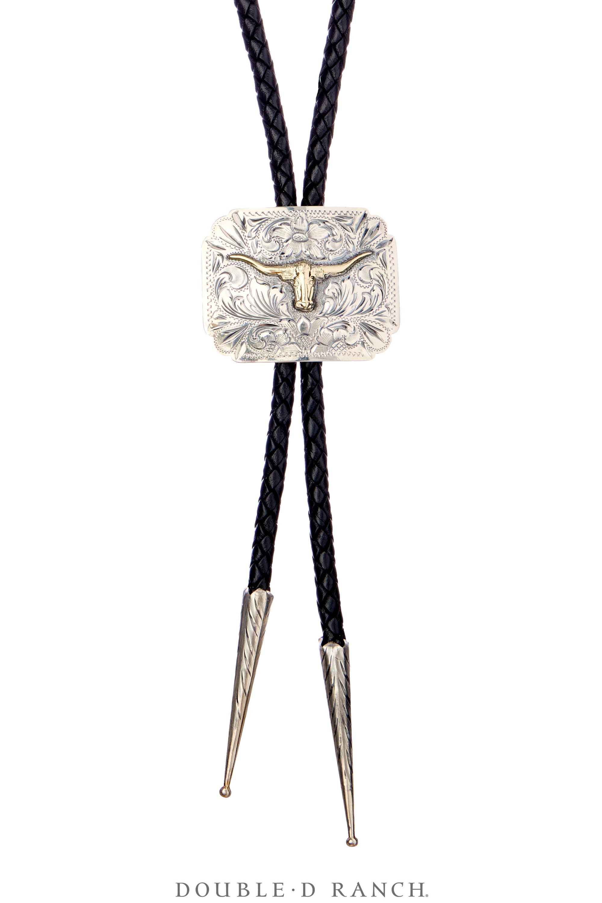 Bolo, Longhorn Tooled,  Contemporary, 3649