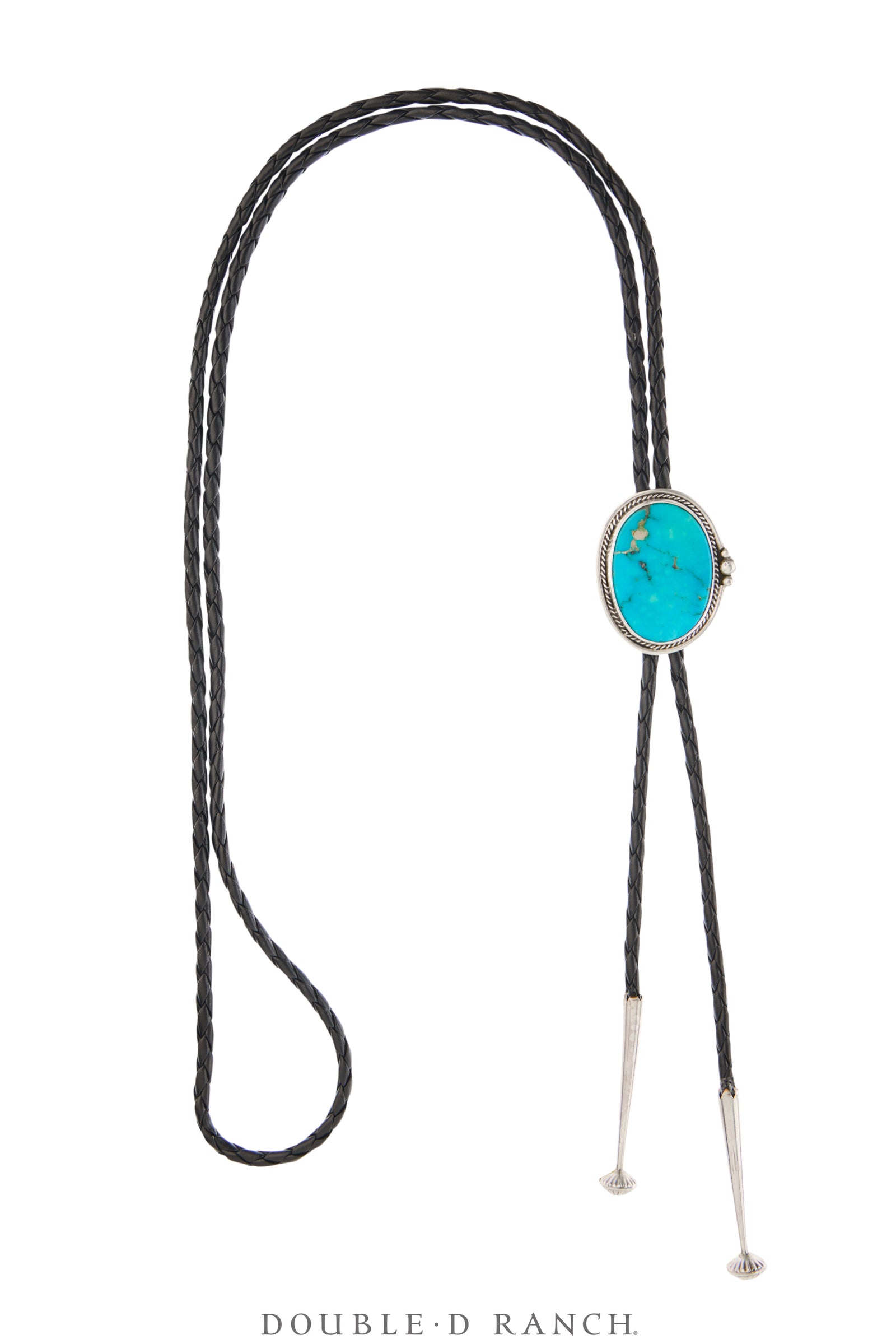 Bolo, Natural Stone, Turquoise, Vintage, 3709