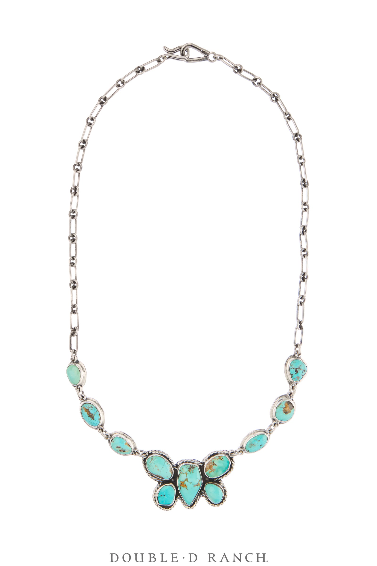 Necklace, Federico, Statement, Turquoise, Hallmark, Vintage, 3738