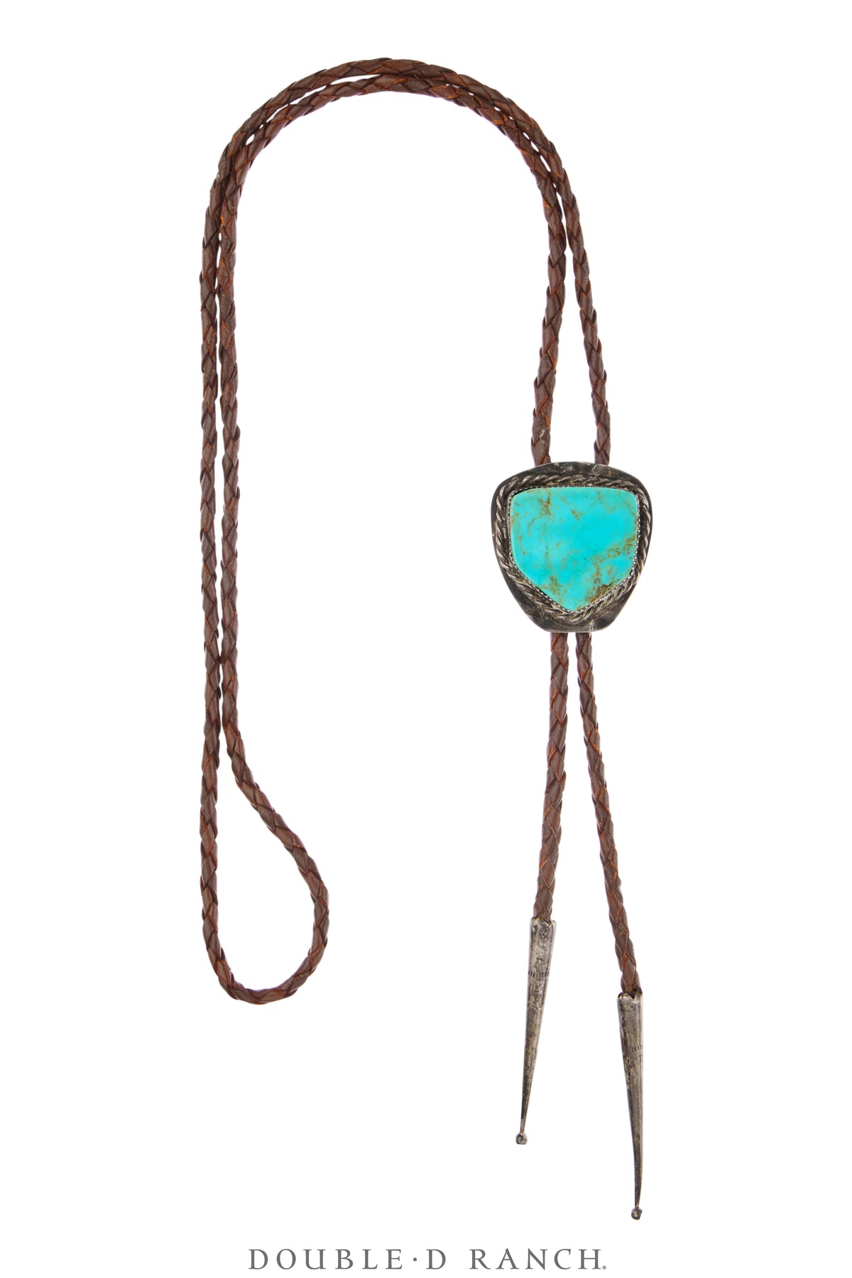 Bolo, Natural Stone, Turquoise, Vintage, 3740